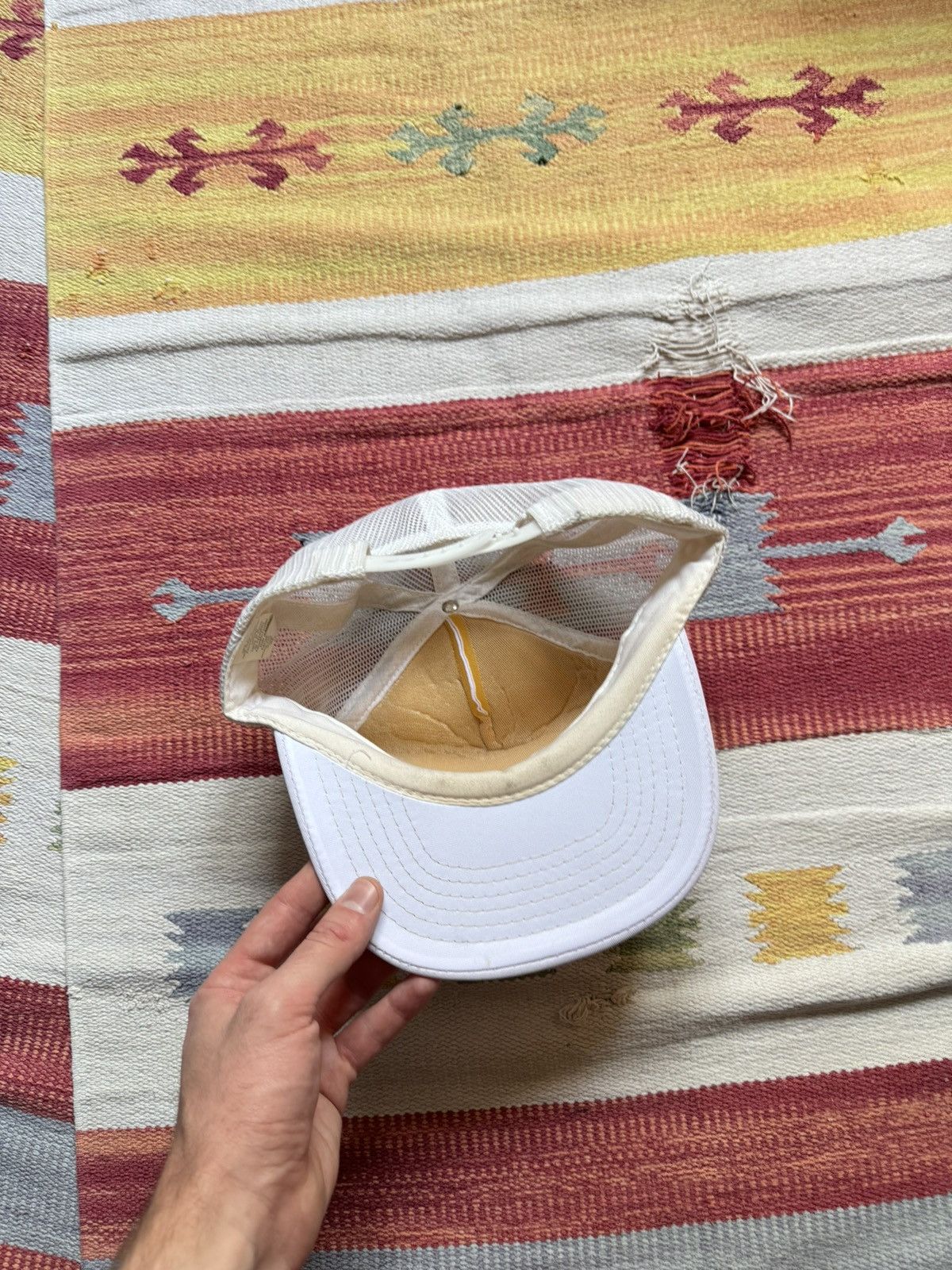 Vintage Vintage 90’s MCI Canada Trucker Hat Size ONE SIZE - 5 Thumbnail