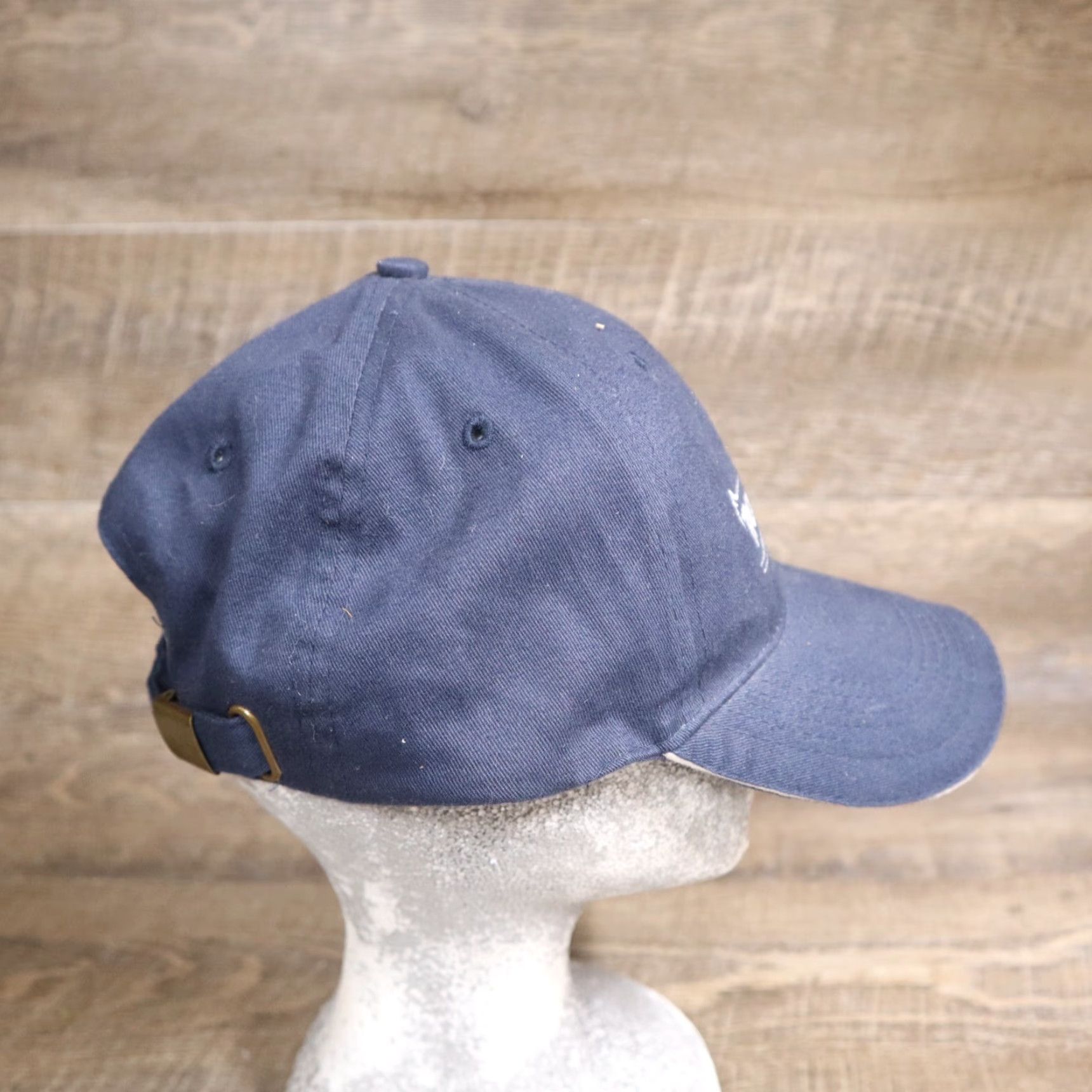 Vintage Boy Scouts Trails End Blue Buckle Back Hat Baseball Cap Adult Adjustable Hat Blue USA Hats Mens Size ONE SIZE - 3 Thumbnail