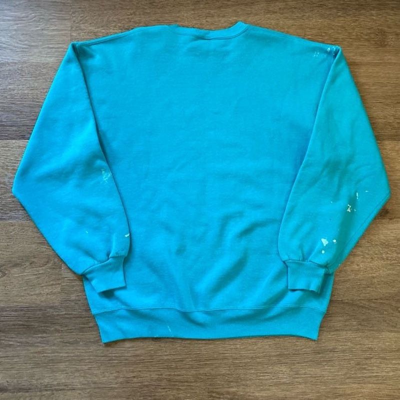 Russell Athletic Turquoise Russell Athletic Vintage Crew Neck Size US XL / EU 56 / 4 - 6 Thumbnail