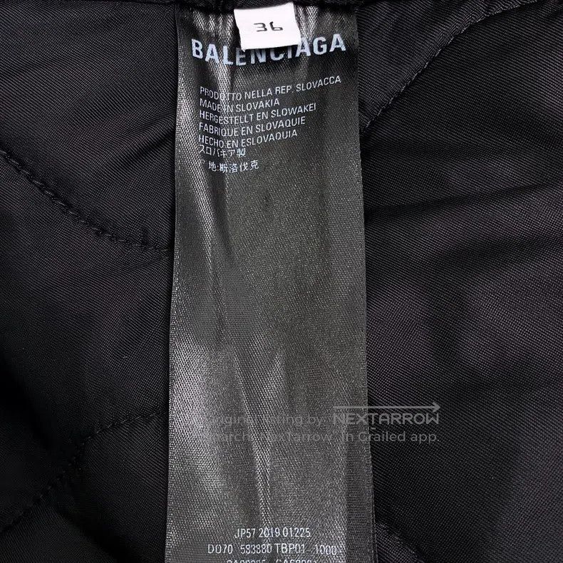 Balenciaga Balenciaga Black Cotton Hooded Multi-Pocket Jacket Size XS / US 0-2 / IT 36-38 - 6 Thumbnail