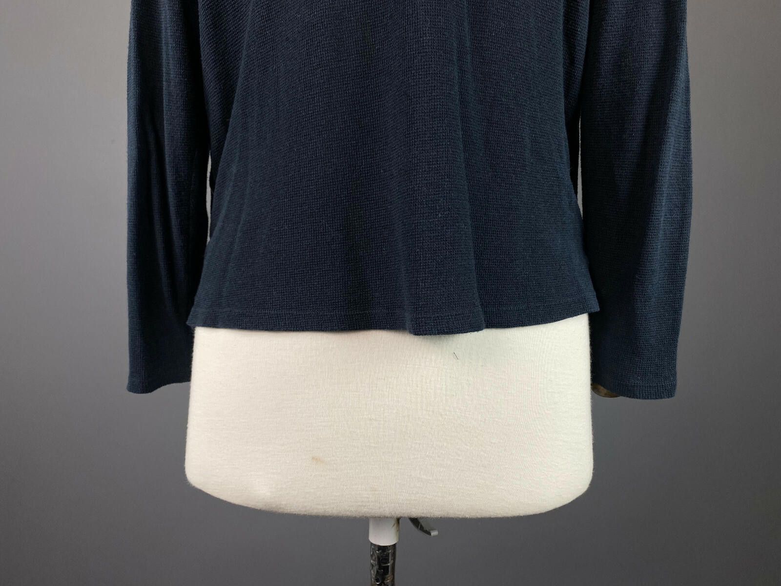 Wilkes Bashford Ladies BA&SH Navy Blue Long Sleeve Sweater Size 1 Size M / US 6-8 / IT 42-44 - 9 Thumbnail