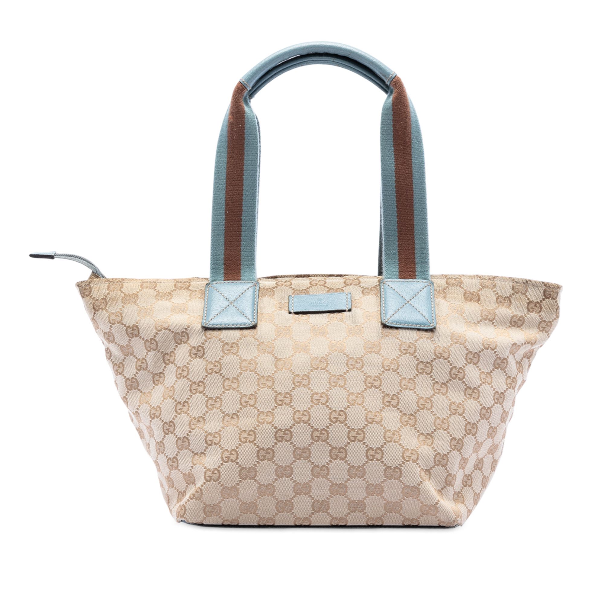 Gucci Gucci GG Canvas Web Tote Size ONE SIZE - 1 Thumbnail