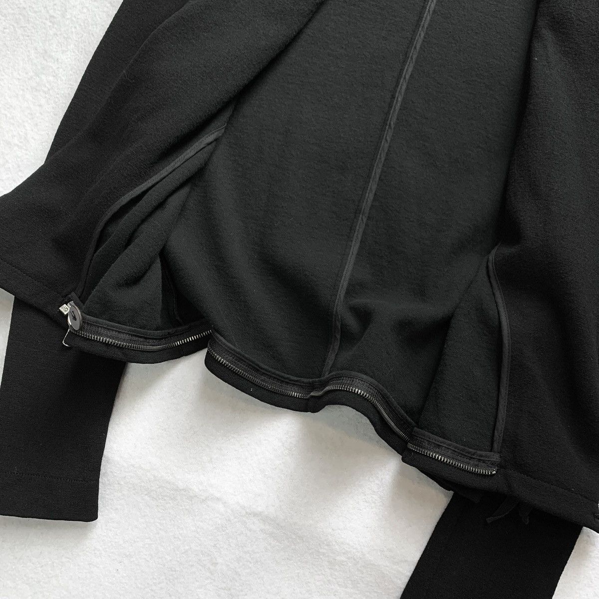 Masnada 2000s Masanda Front Wrapped Slim Wool Jacket Size US XS / EU 42 / 0 - 5 Thumbnail