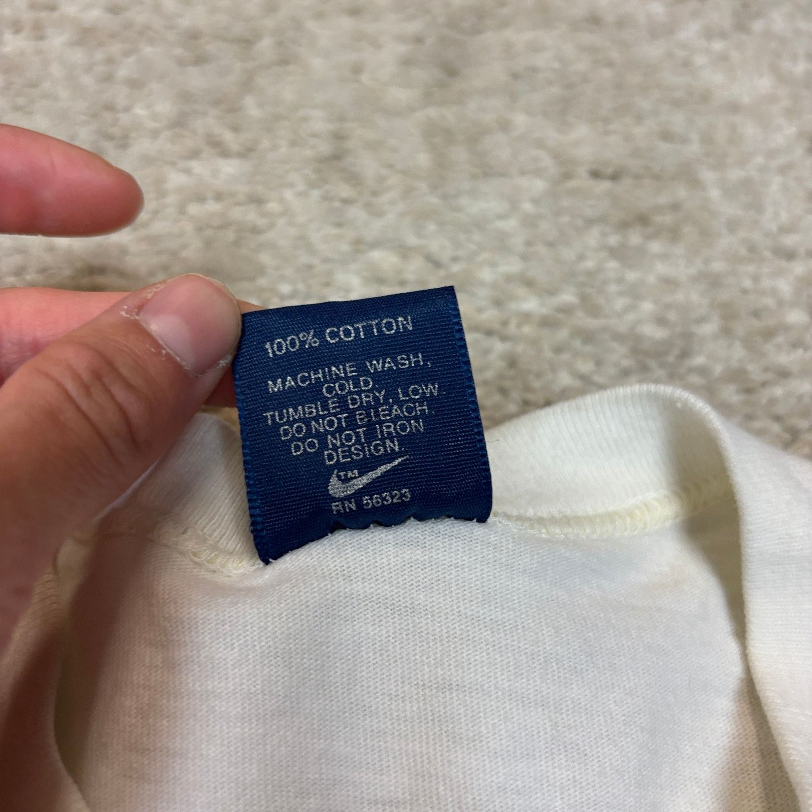 Nike Vintage 80s Nike McEnroe T Shirt Men's Small Tennis Rare Size US S / EU 44-46 / 1 - 8 Thumbnail