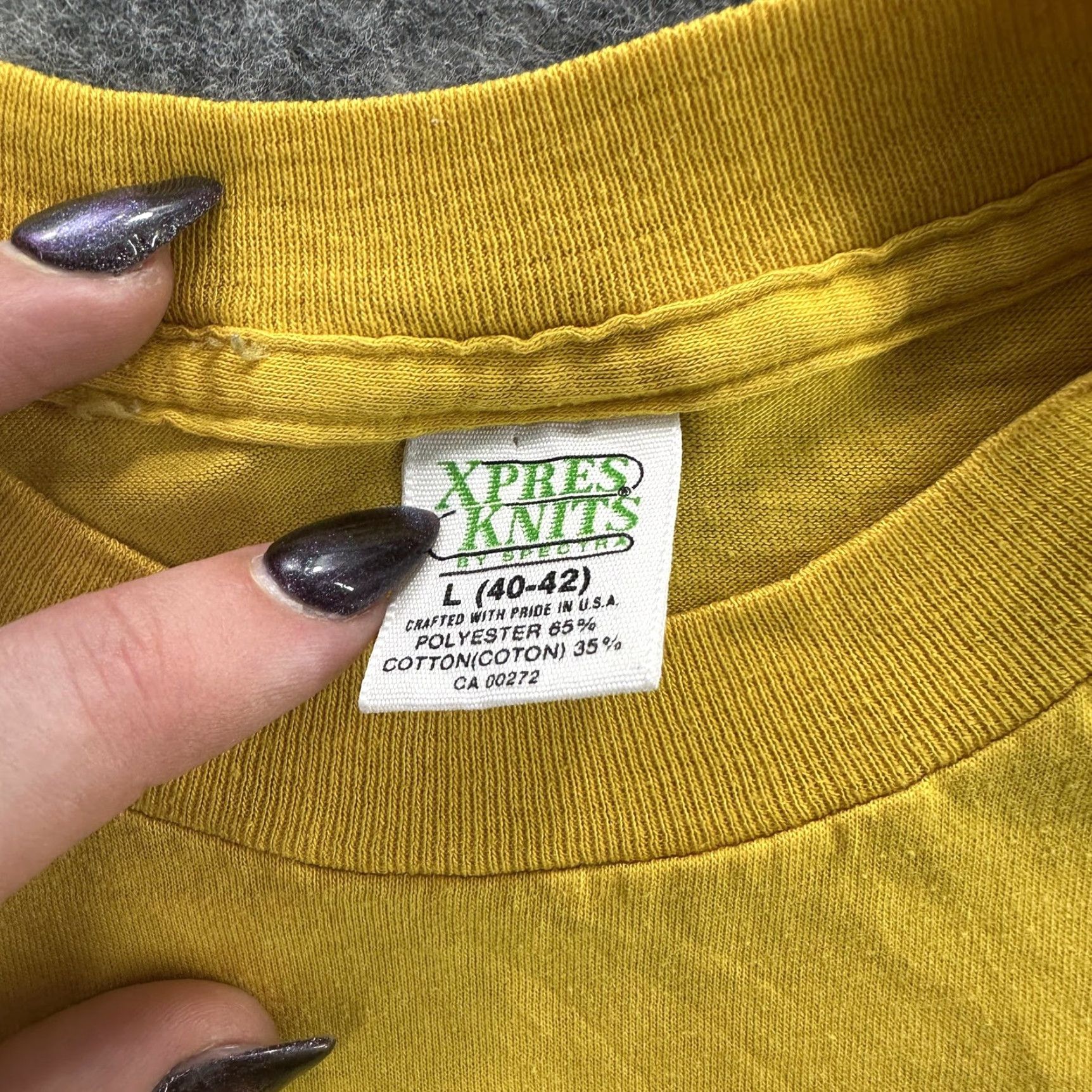 Vintage VINTAGE Hospital Home Week Shirt Mens Large Yellow Working With You Health 1989 80s Size US L / EU 52-54 / 3 - 7 Thumbnail