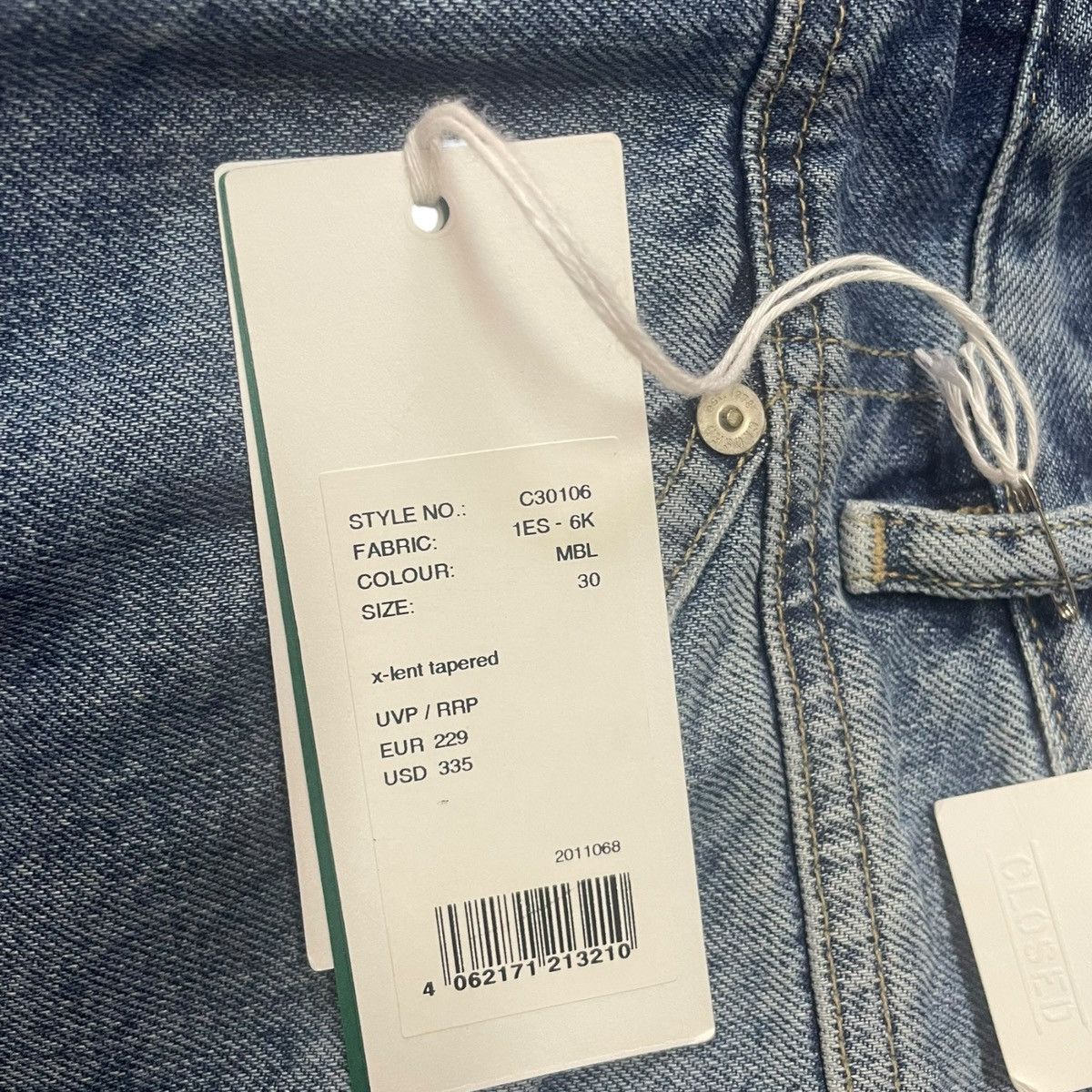 CLOSED Jeans Closed X-Lent Tapered size IT 44-US 30 Size US 30 / EU 46 - 11 Thumbnail