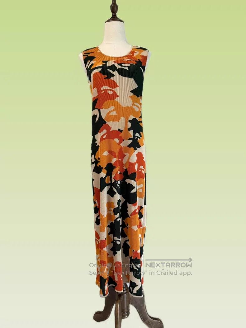 Issey Miyake Issey Miyake Color-blocked Dress Size M / US 6-8 / IT 42-44 - 1 Thumbnail