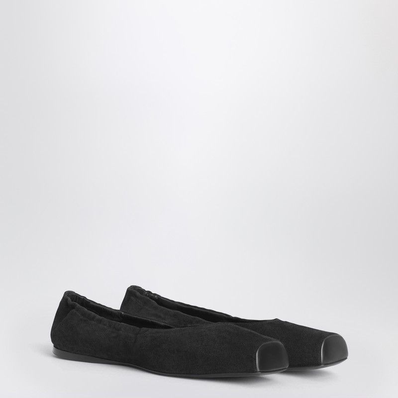 Alaia Alaia Two-Tone Ballerina With Square Toe In Brown Size US 7 / IT 37 - 1 Thumbnail