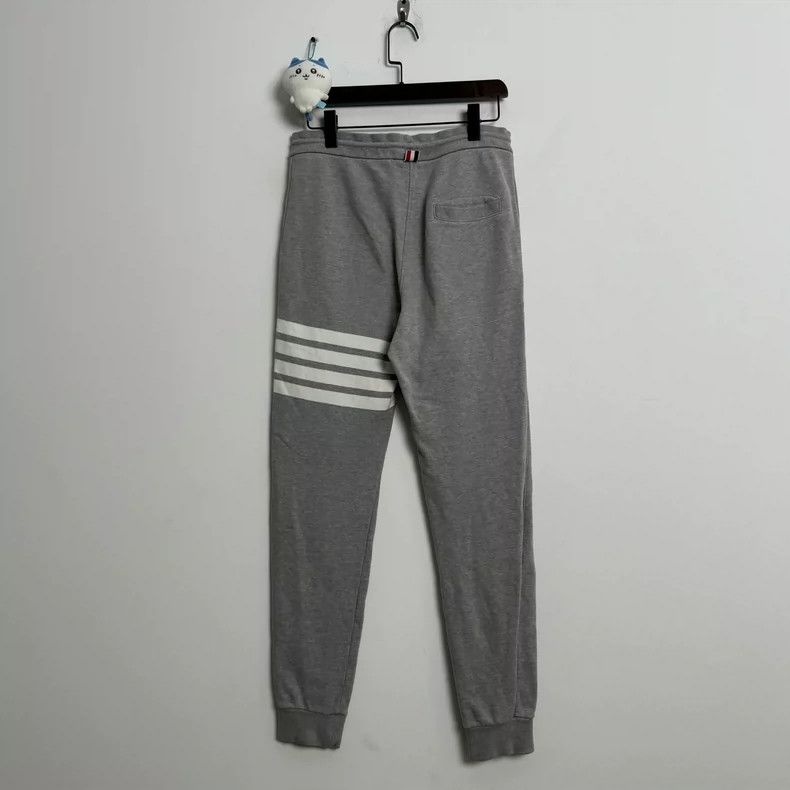 Thom Browne Thom Browne Gray four stripe jeans Size US 39 - 2 Thumbnail