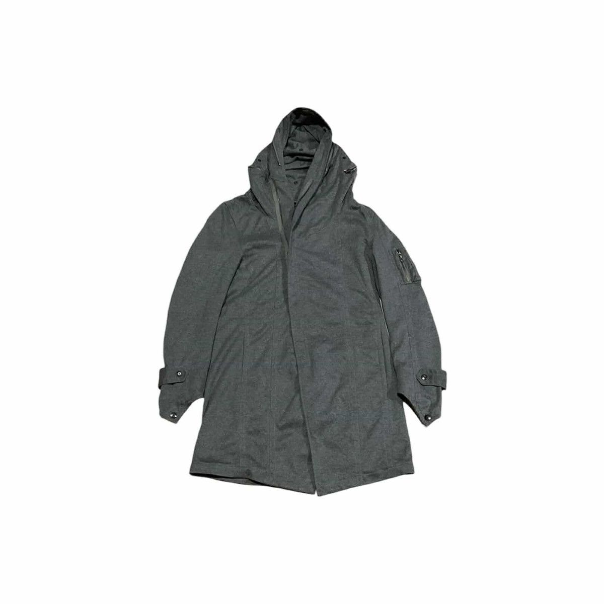 Japanese Brand × Schlussel × Tornado Mart 🔥Japanese Y2K Schlussel Assassins Jacket Assymetric Hooded Size US L / EU 52-54 / 3 - 8 Thumbnail