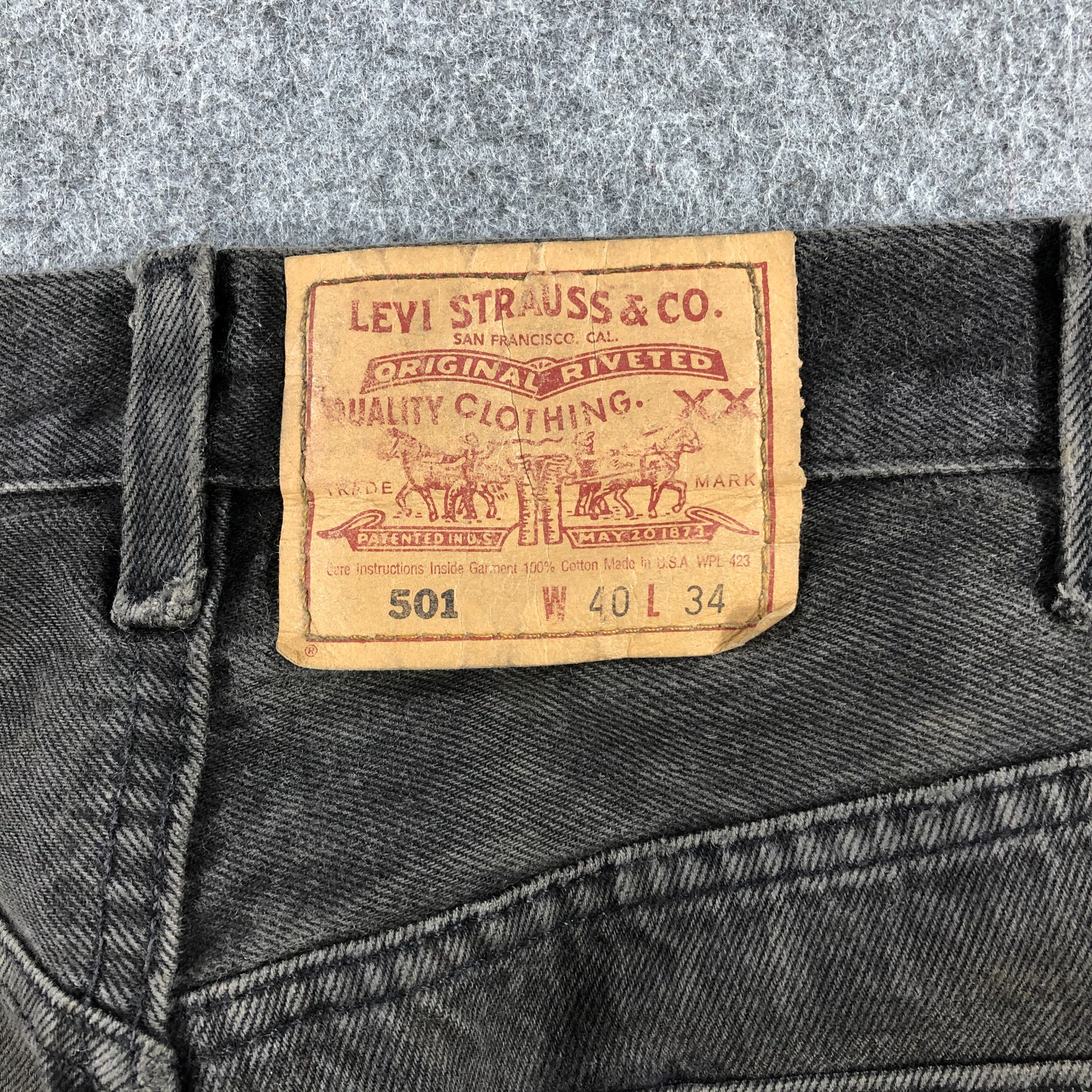 Levi's 90s Vintage Levis 501 Earth Tone Jeans-J1382 Size US 41 - 5 Thumbnail