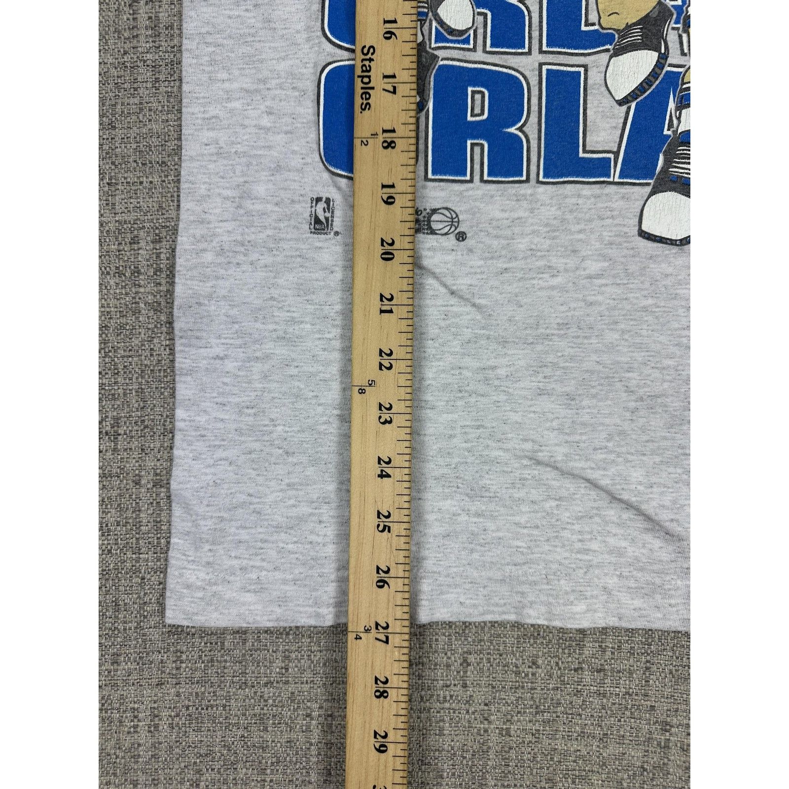 Nutmeg Orlando Magic Shirt Mens L Gray Wizard Cartoon Nutmeg USA 90 Size US L / EU 52-54 / 3 - 3 Thumbnail