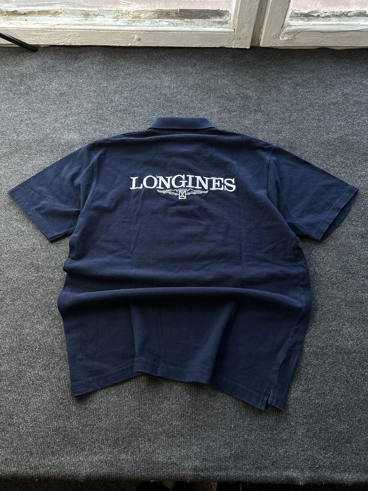 Longines LONGINES 🚨 LUXURY WATCH MEN TEE BLUE POLO BIG LOGO Size US XL / EU 56 / 4 - 9 Thumbnail