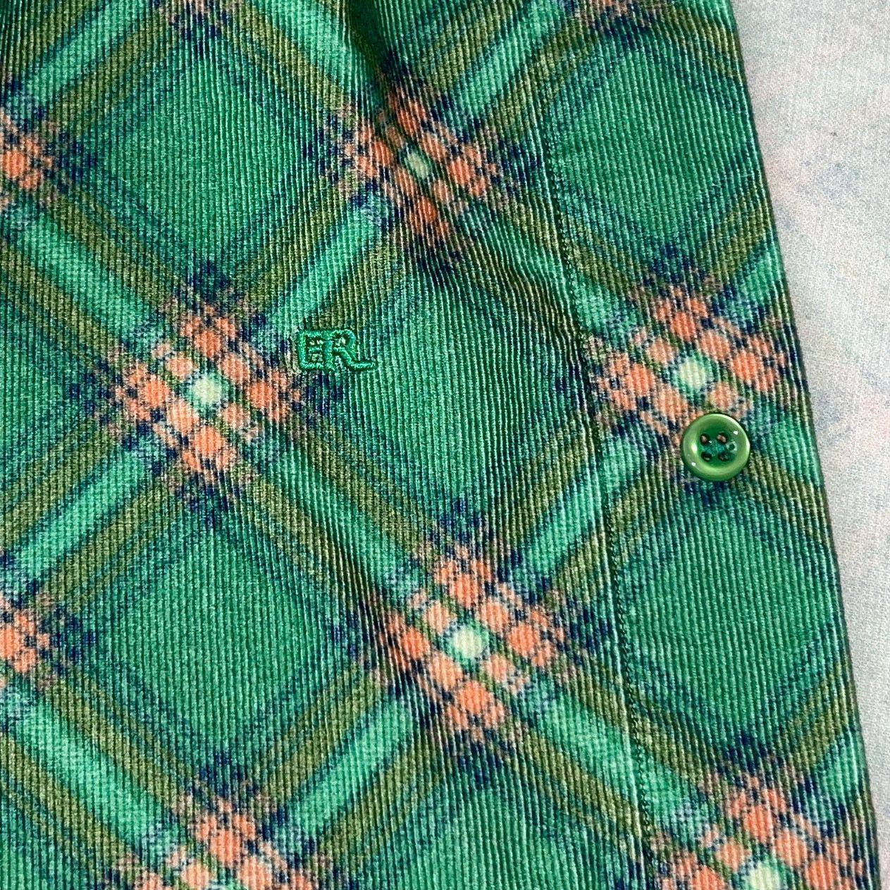 ERL Green plaid shirt Size US M / EU 48-50 / 2 - 4 Thumbnail