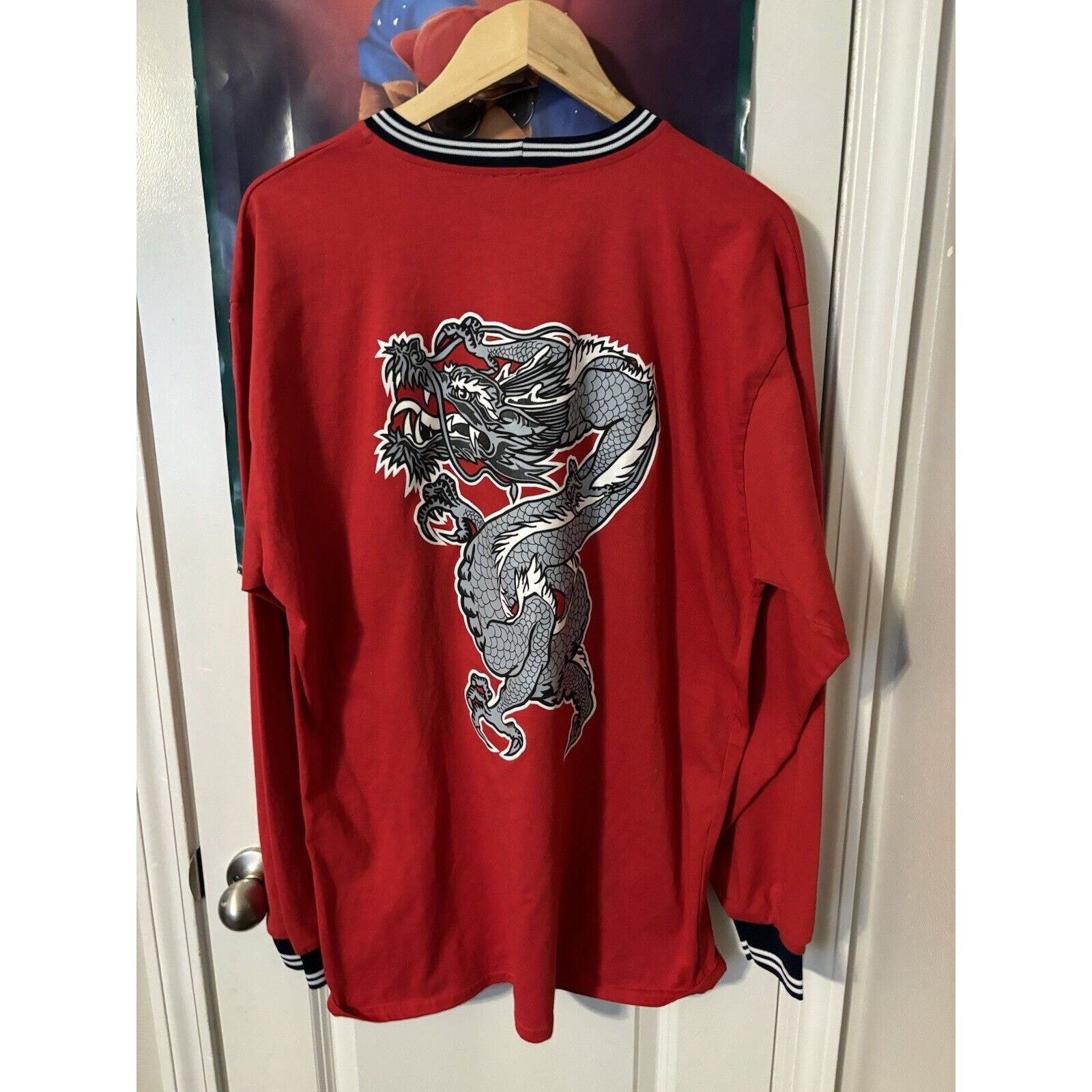 Other vintage y2k skateboard dragon red T-shirt size 2XL Chinese Size US XXL / EU 58 / 5 - 4 Thumbnail