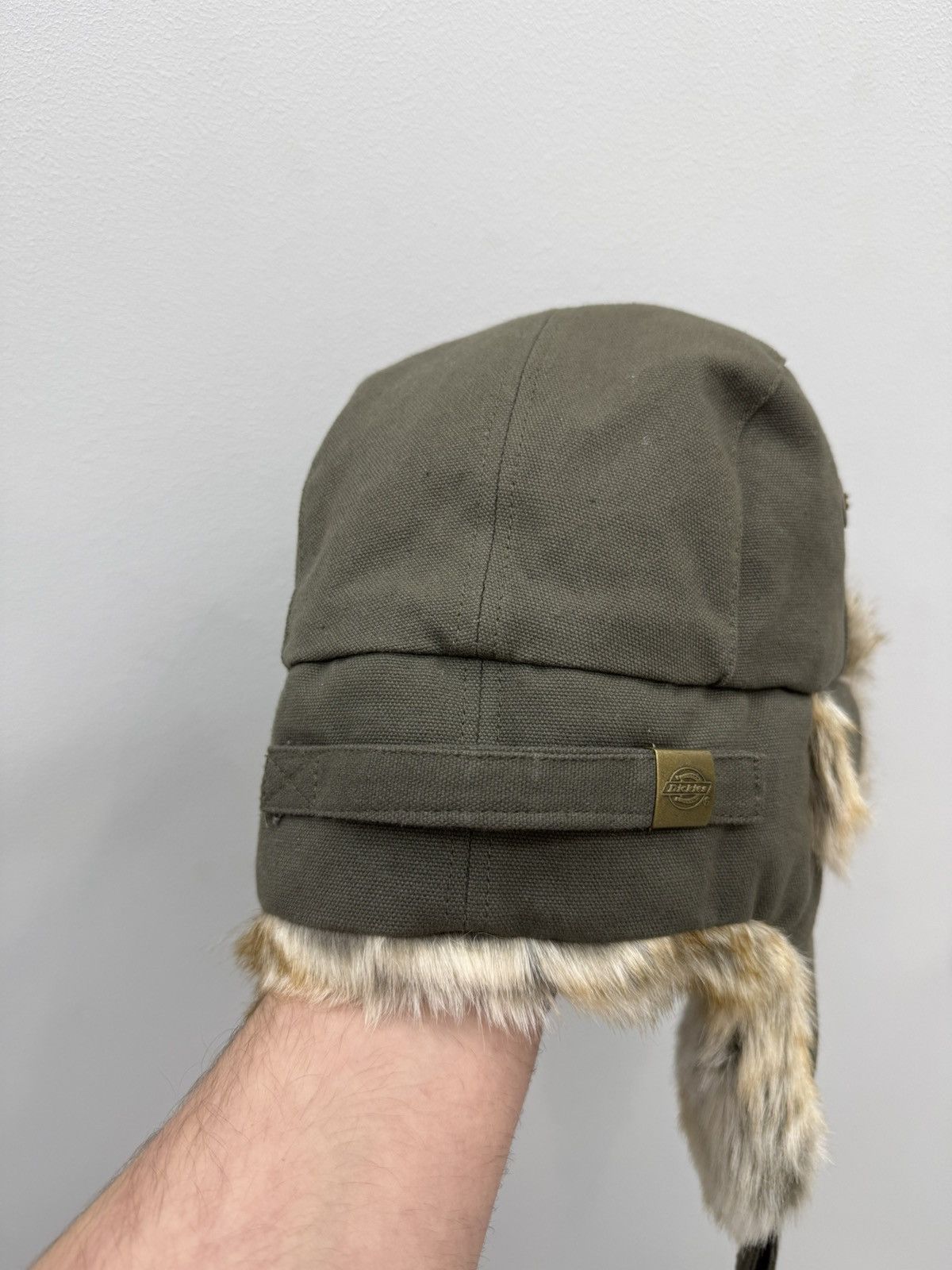 Dickies Dickies Y2K Fuzzy Faux Fur Ushanka Hat Size ONE SIZE - 4 Thumbnail