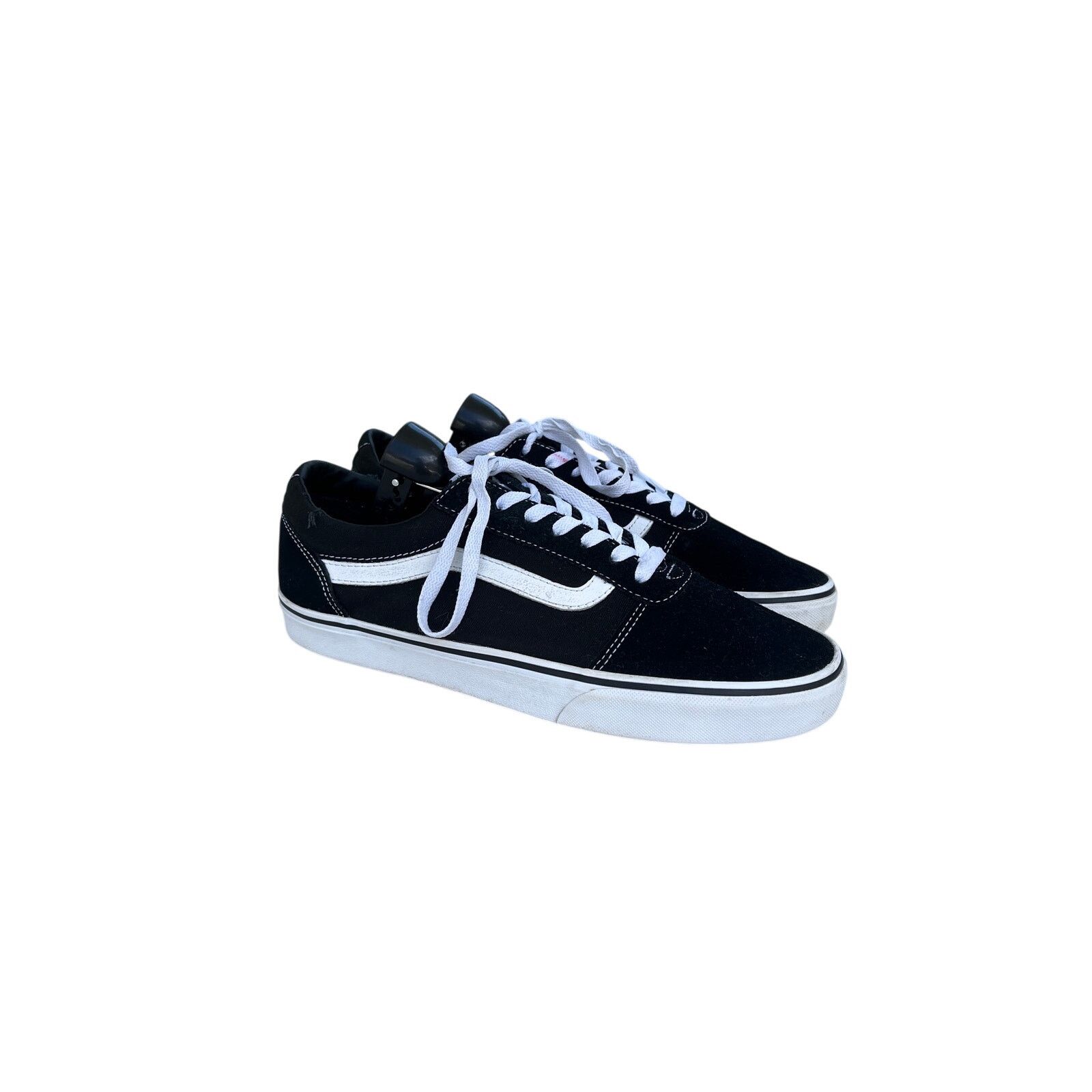 Vans Mens Vans Ward Skateboard Shoes Sneakers Size 10.5 Black Size US 10.5 / EU 43-44 - 4 Thumbnail