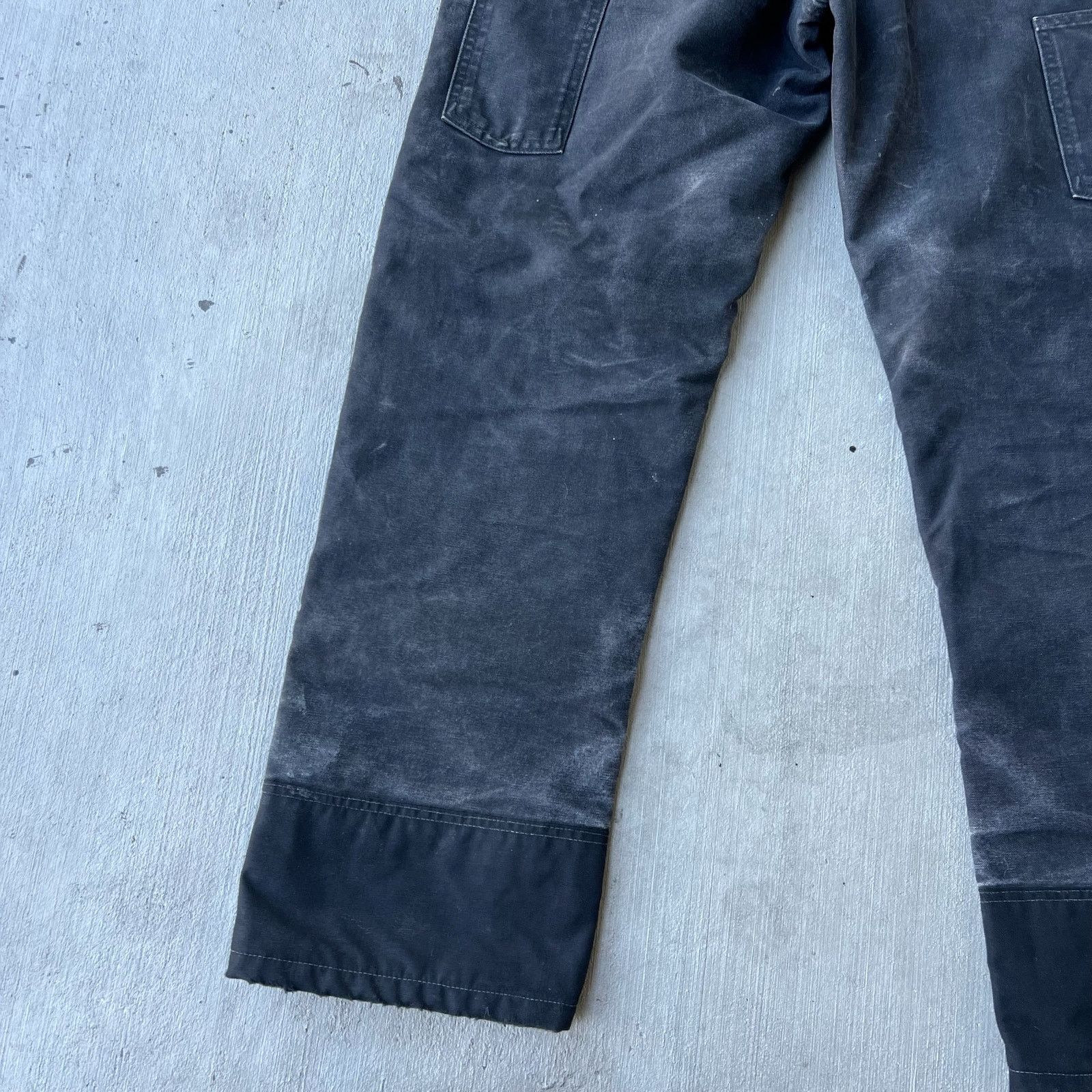 Carhartt × Vintage Carhartt black insulated double knee work carpenter pants Size US 34 / EU 50 - 12 Thumbnail
