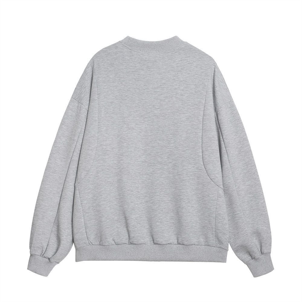 Vintage Men's washed retro letter all-match loose casual sweatshirt Size US M / EU 48-50 / 2 - 2 Thumbnail