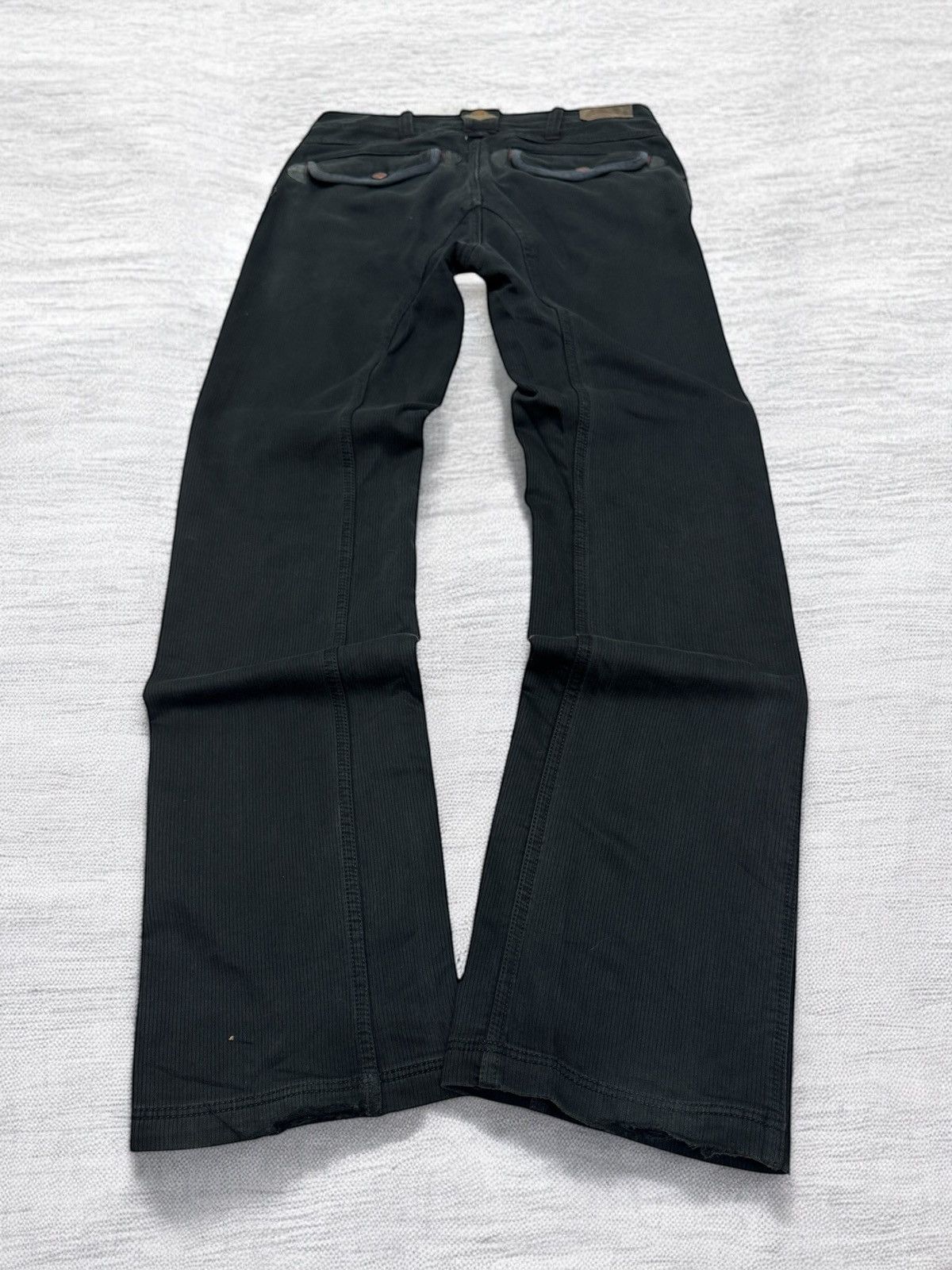 Diesel Diesel Industry Pinstriped Black Pant Size US 30 / EU 46 - 2 Thumbnail