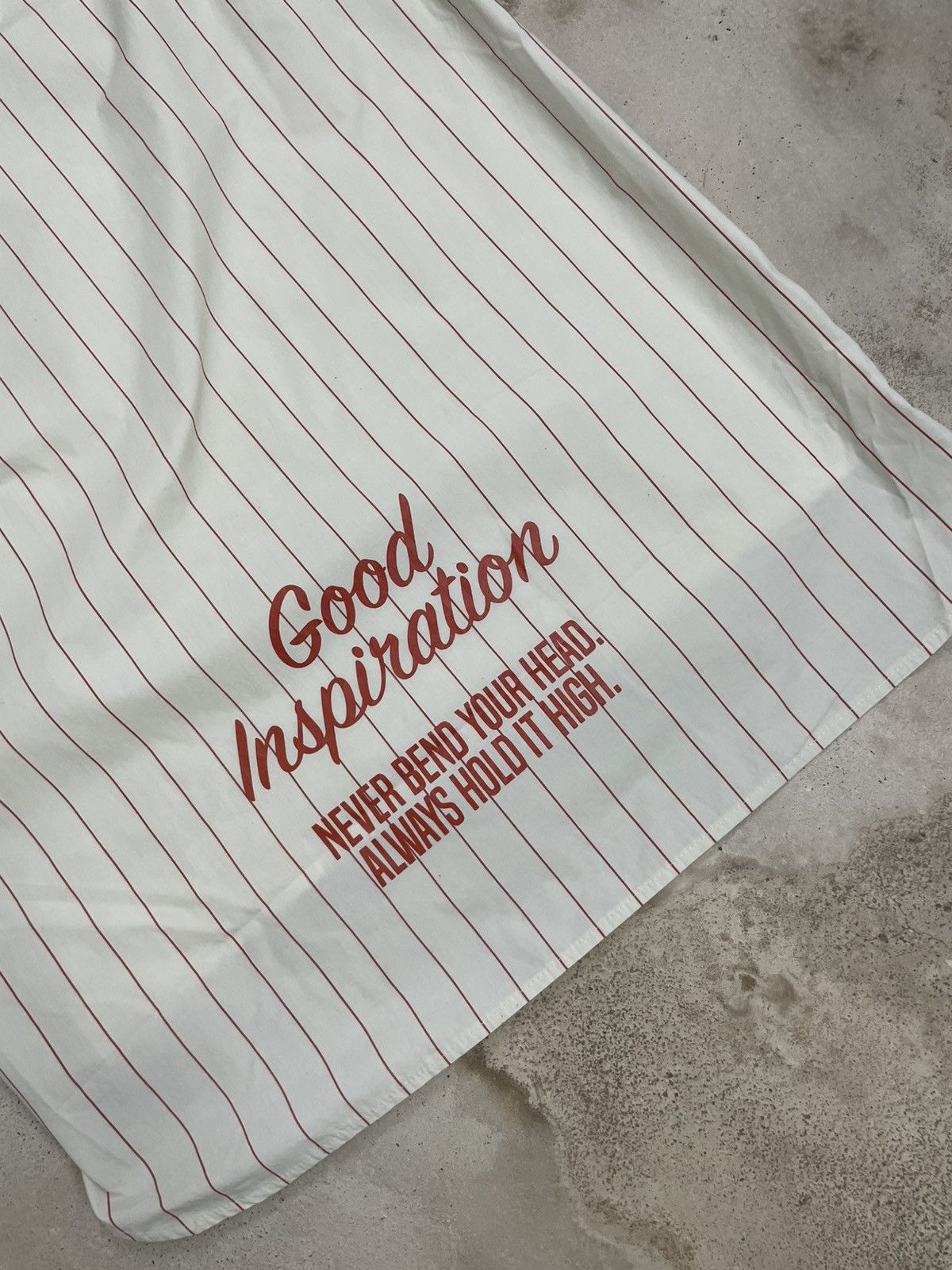 GU × Maison MIHARA YASUHIRO Cream Oversize Baseball Jersey Im Future Good Inspiration Size US M / EU 48-50 / 2 - 10 Thumbnail