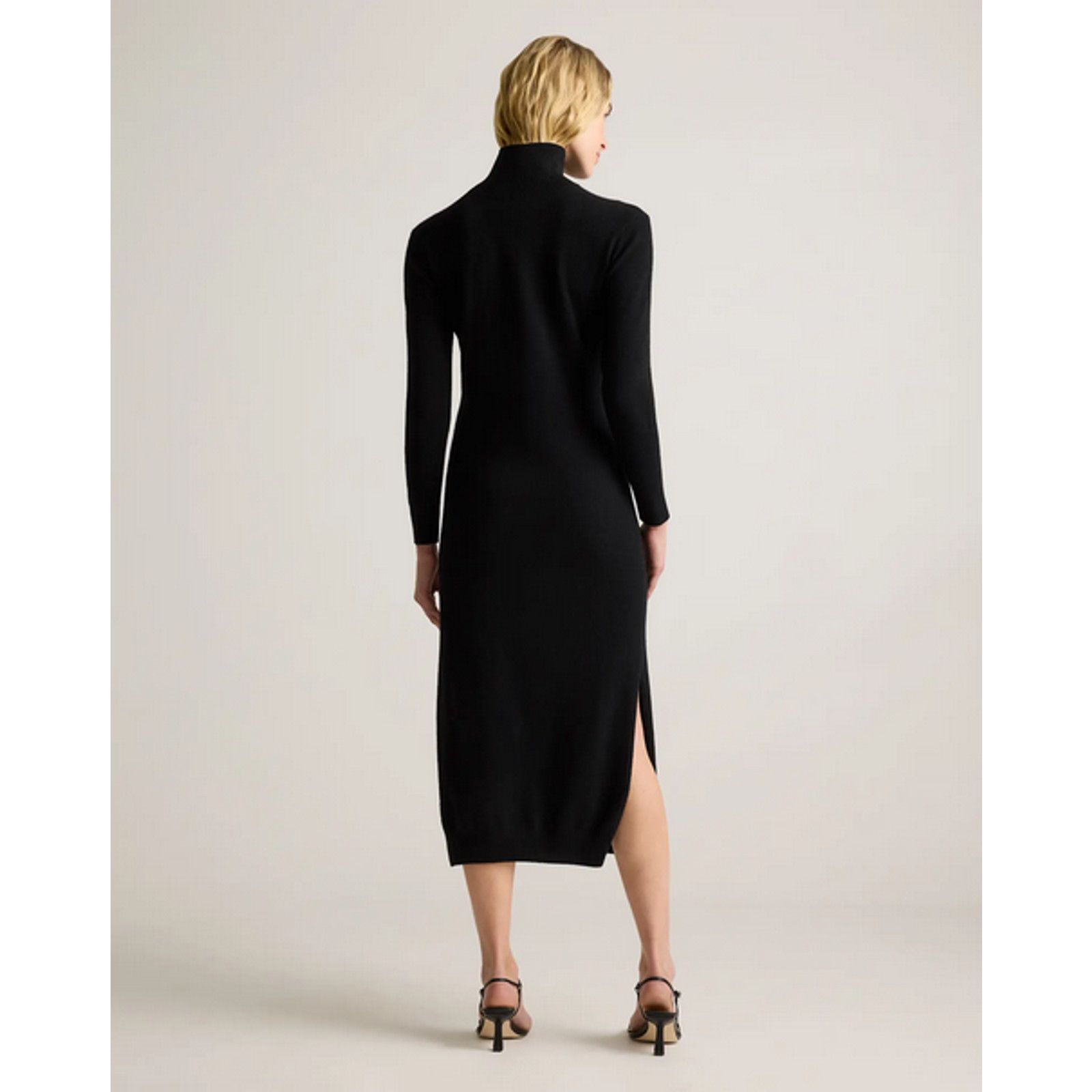 Quince Quince Cashmere Turtleneck Midi Sweater Dress NWT Size M Size M / US 6-8 / IT 42-44 - 4 Thumbnail