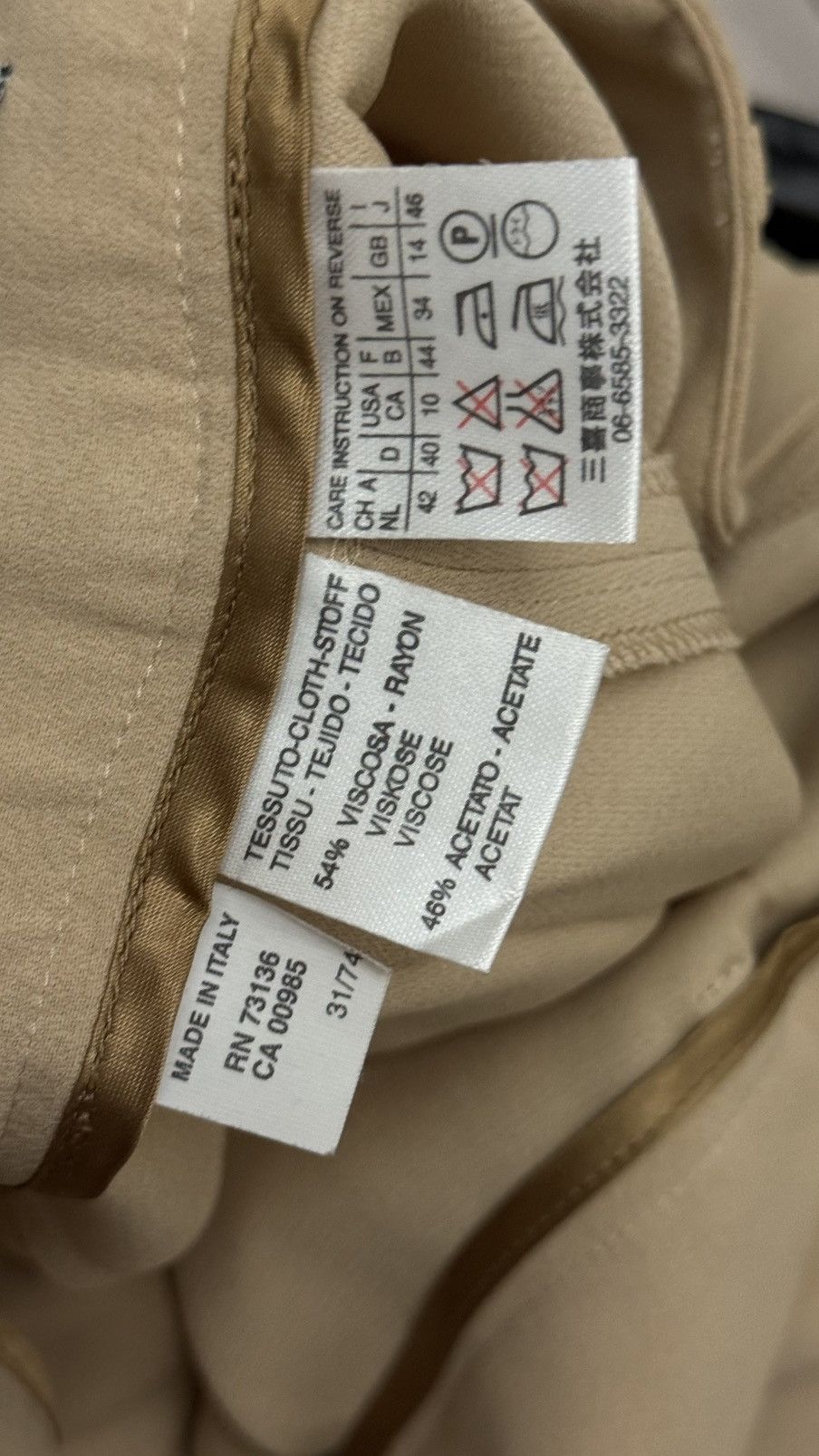 Marella Vintage Marella Pants Size 32" / US 10 / IT 46 - 4 Thumbnail