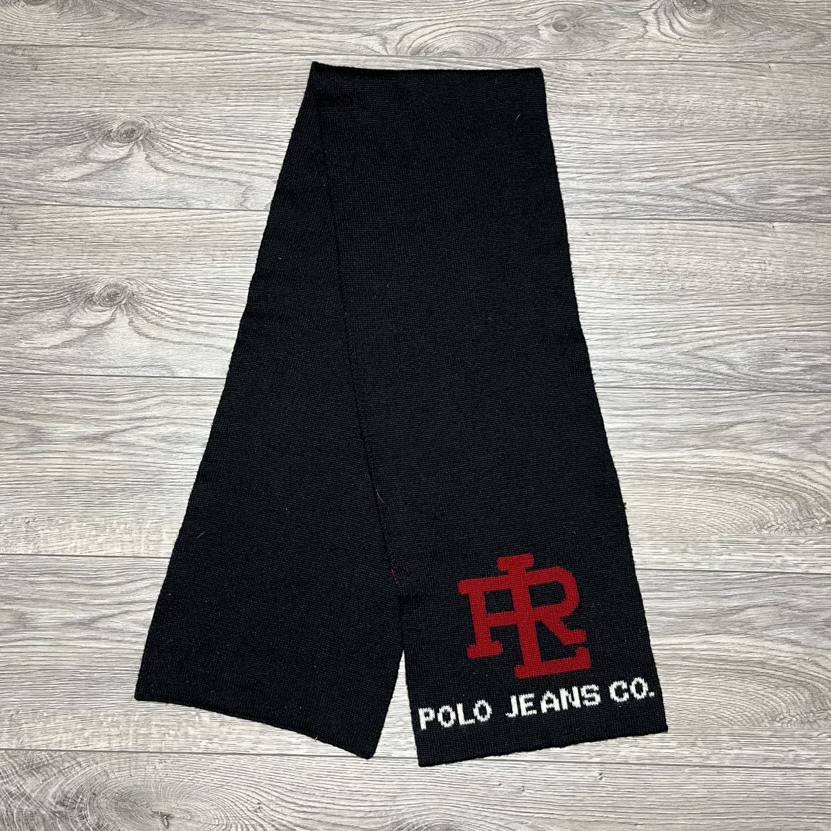 Polo Ralph Lauren Polo Ralph Lauren Scarf Black Size ONE SIZE - 2 Thumbnail