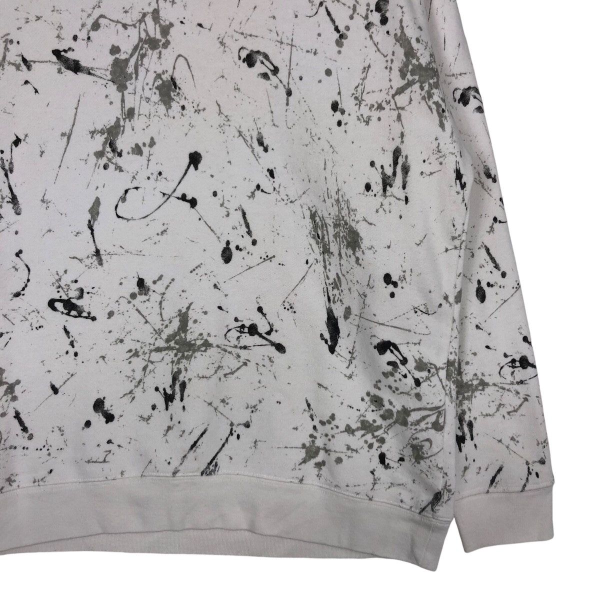 Japanese Brand Rare Painting Abstract Design Sweatshirt Jumper white Size US S / EU 44-46 / 1 - 4 Thumbnail