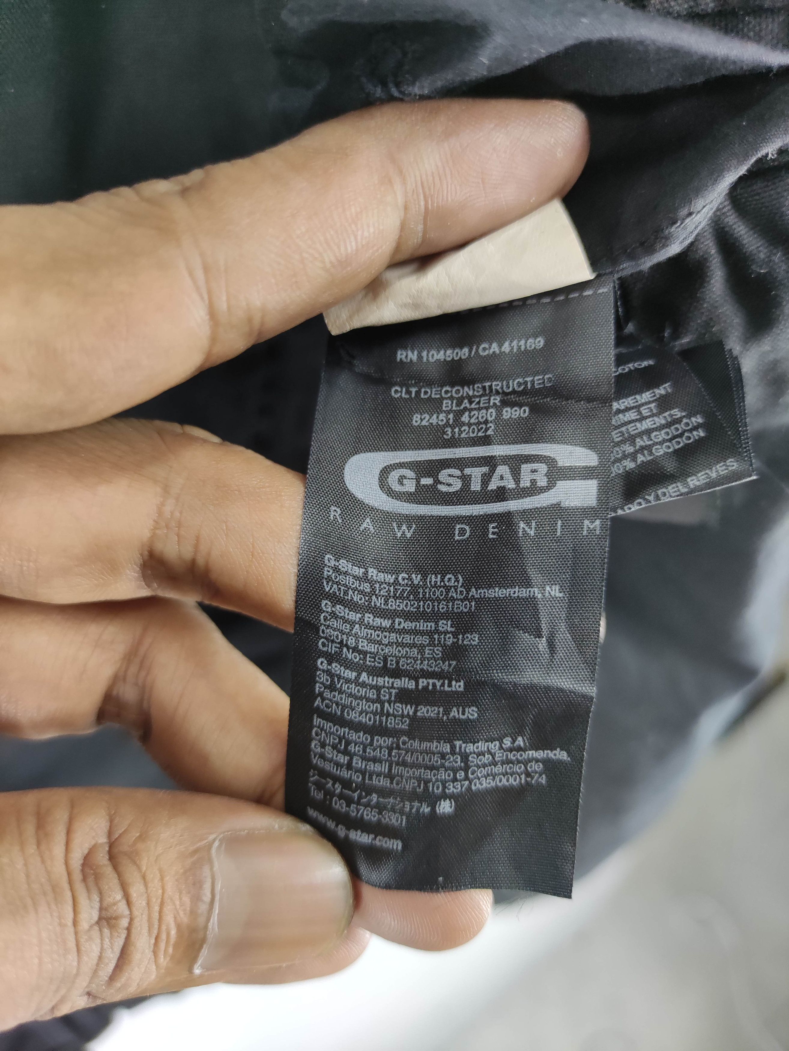 G-Star Vintage Raw Denim Correctline Chore Jacket Size US M / EU 48-50 / 2 - 8 Thumbnail