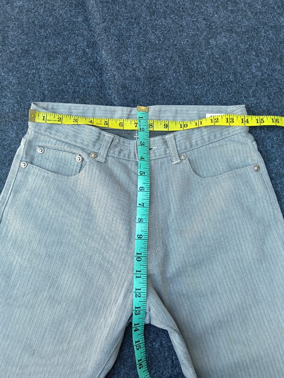 semanticdesign Semanticdesign Light Grey Herringbone Flare Bell Bottom. Size US 28 / EU 44 - 8 Thumbnail