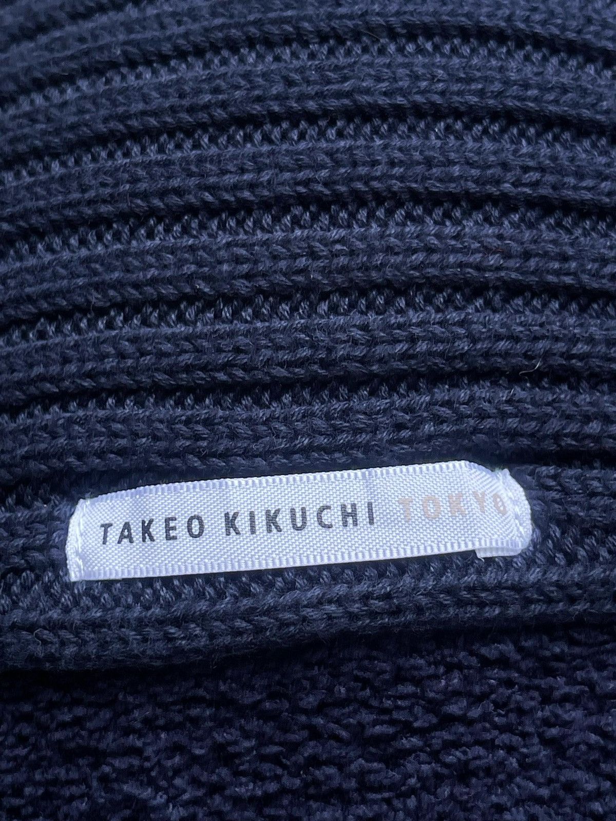 Designer × Japanese Brand × Takeo Kikuchi Takeo Kikuchi Knit Full Zipper Hoodie Jacket Size XS / US 0-2 / IT 36-38 - 23 Thumbnail