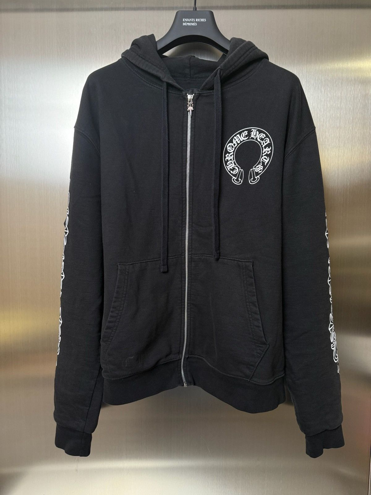 Chrome Hearts Chrome Hearts fuck u thermal hoodie zip Size US M / EU 48-50 / 2 - 2 Thumbnail