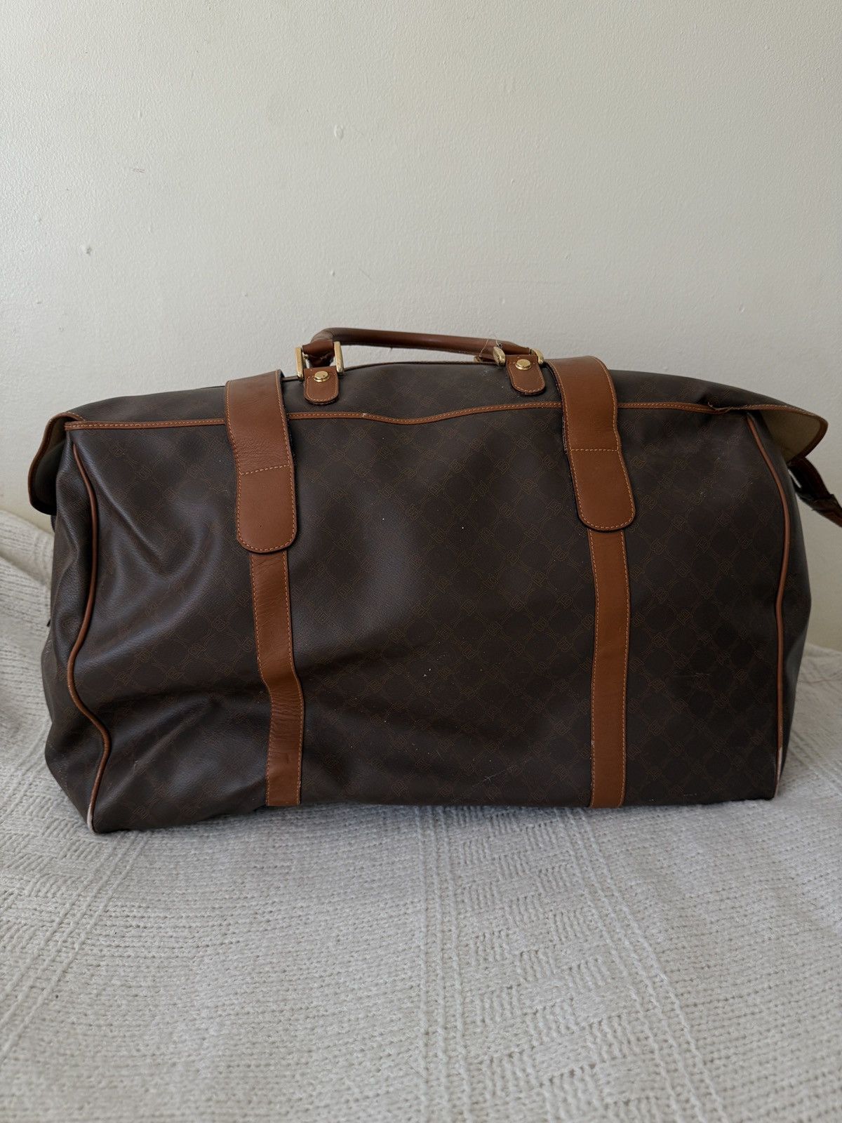 Bally BALLY Vintage Leather Travel Duffle Bag Size ONE SIZE - 2 Thumbnail