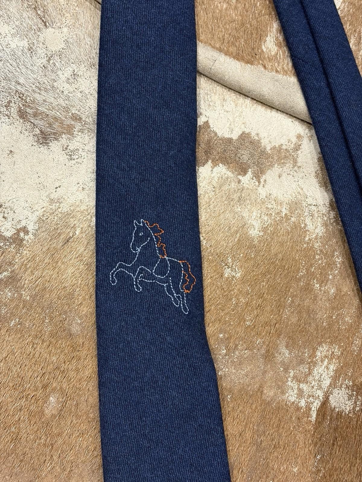 Hermes Hermes Wool Tie Size ONE SIZE - 2 Thumbnail