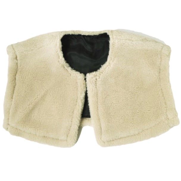 Other Other stein WOOL FUR EXTRA SHORT VEST Wool Fur Vest Textile Tops ST.631 DUTY FREE for USA Size ONE SIZE - 1 Thumbnail