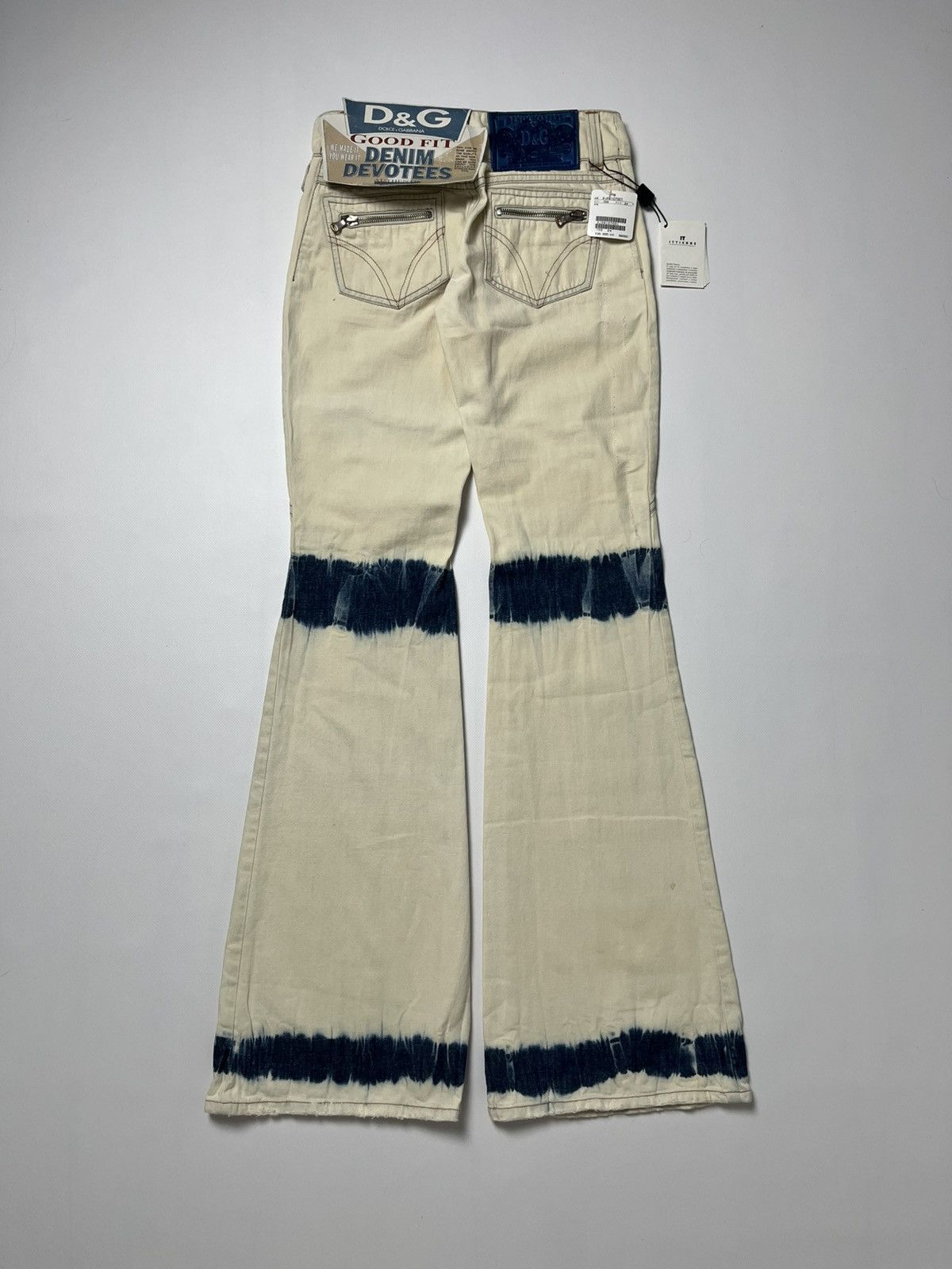 Dolce & Gabbana D&G Dolce & Gabbana Archive Y2K Flared Jeans Japan edition Size 24" / US 00 / IT 34 - 7 Thumbnail
