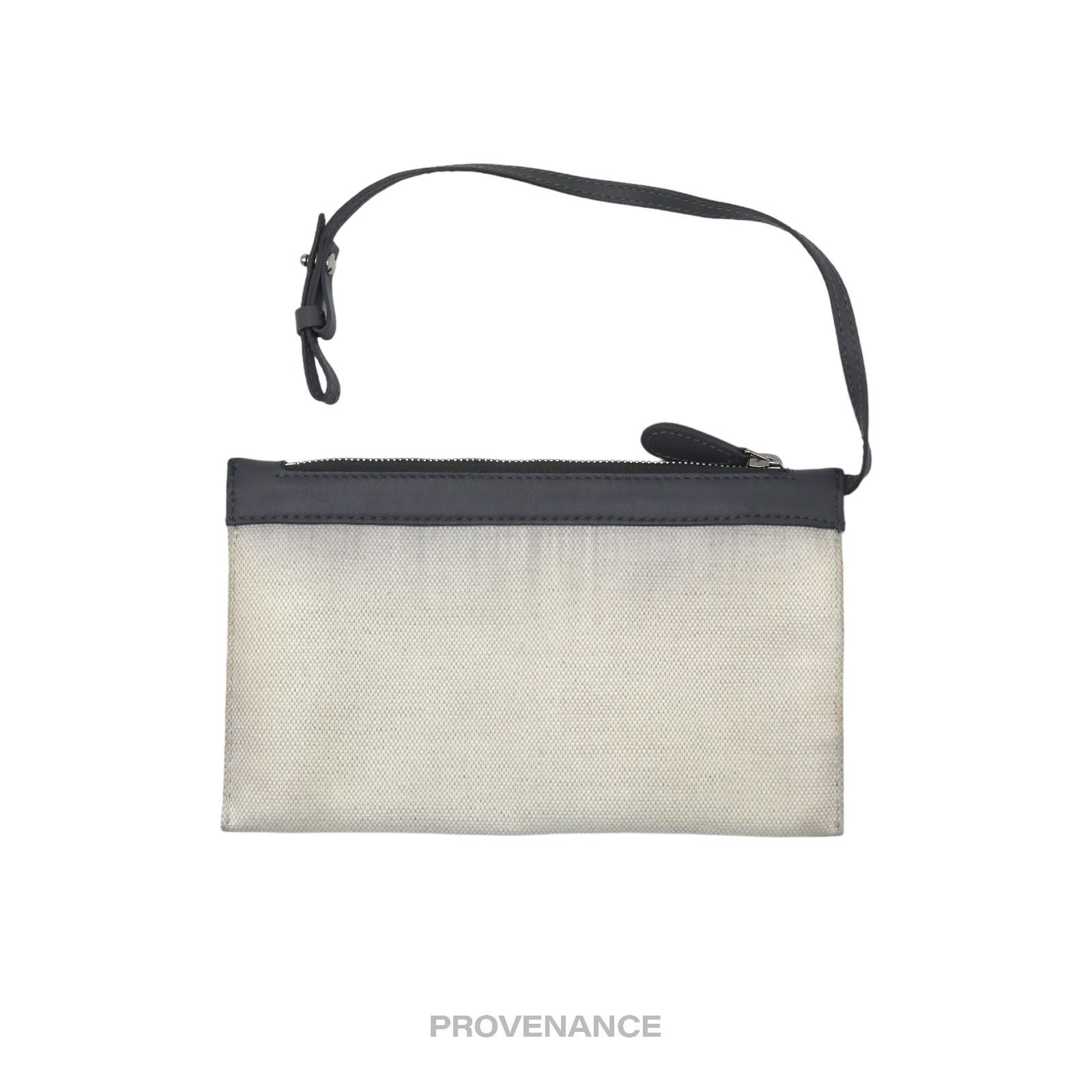 Balenciaga 🔴 Balenciaga Zip Pouch Wallet - Canvas Gray Size ONE SIZE - 2 Thumbnail