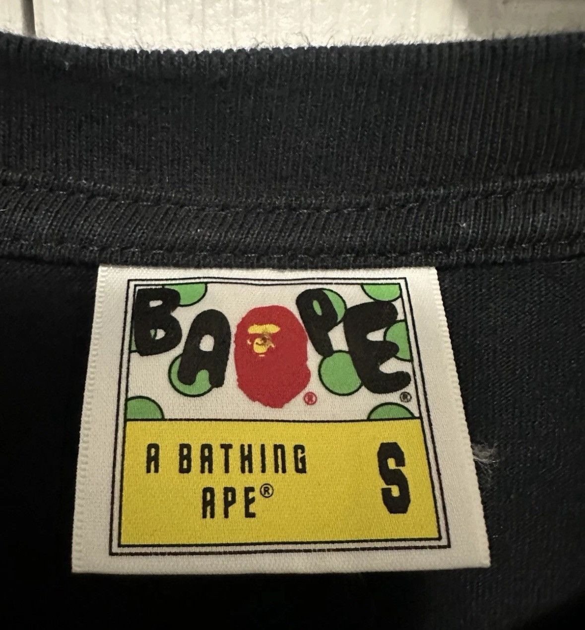Bape Bape Big logo monkey t shirt Size US S / EU 44-46 / 1 - 4 Thumbnail