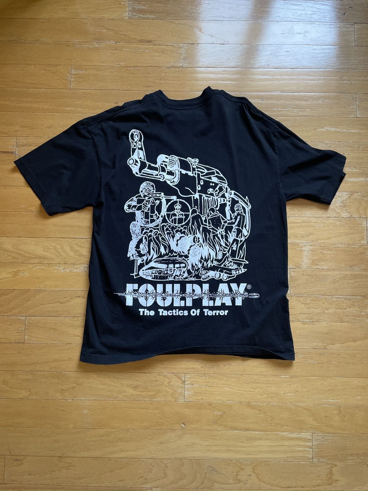 Foulplay Company Foulplay Black Pocket Tee Size US XL / EU 56 / 4 - 2 Thumbnail