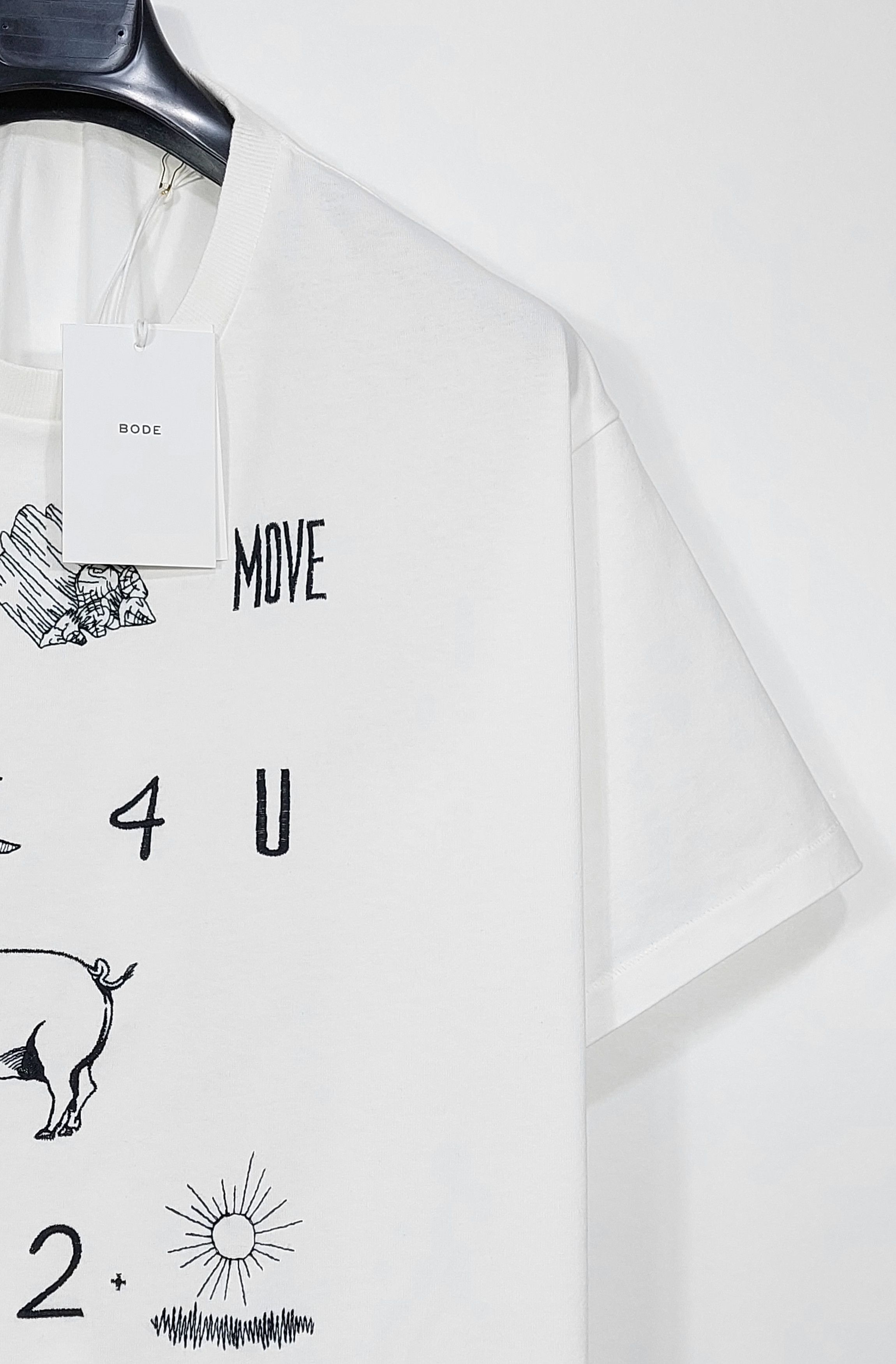 Bode rebus tshirt - white L Size US L / EU 52-54 / 3 - 5 Thumbnail