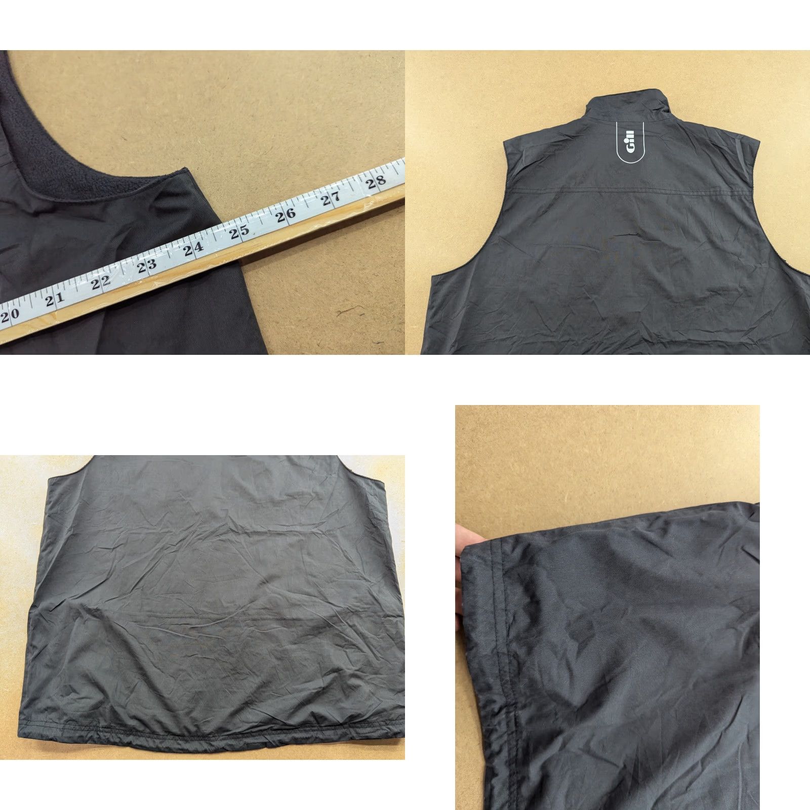 Vintage Gill Jacket Mens XL Black Softshell Full Zip Taped Seams Waterproof Size US XL / EU 56 / 4 - 9 Thumbnail