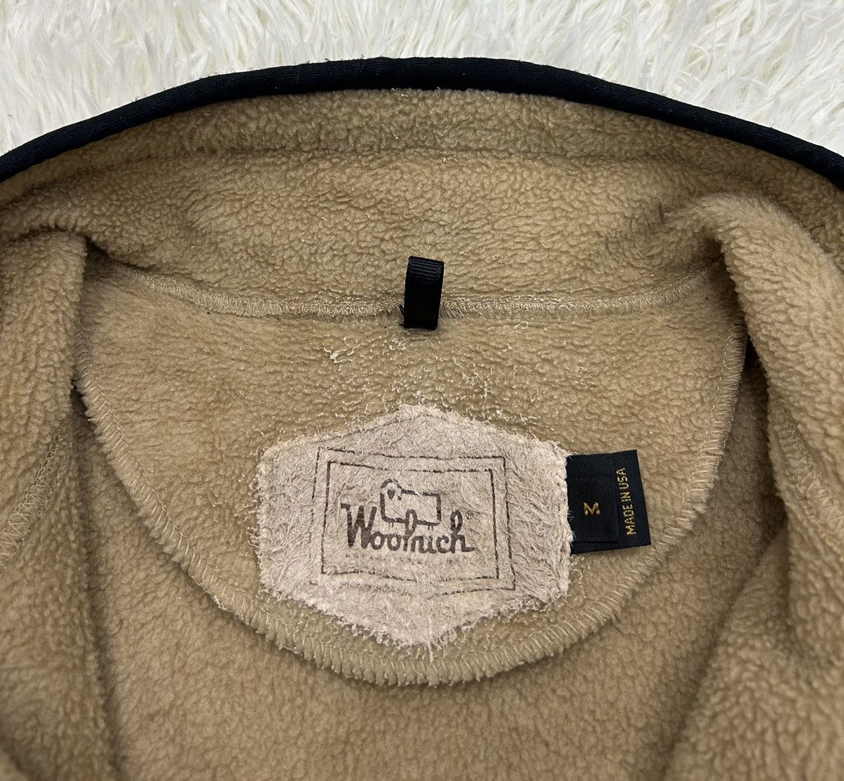 Vintage Woolrich Sherpa Fleece Pullover
