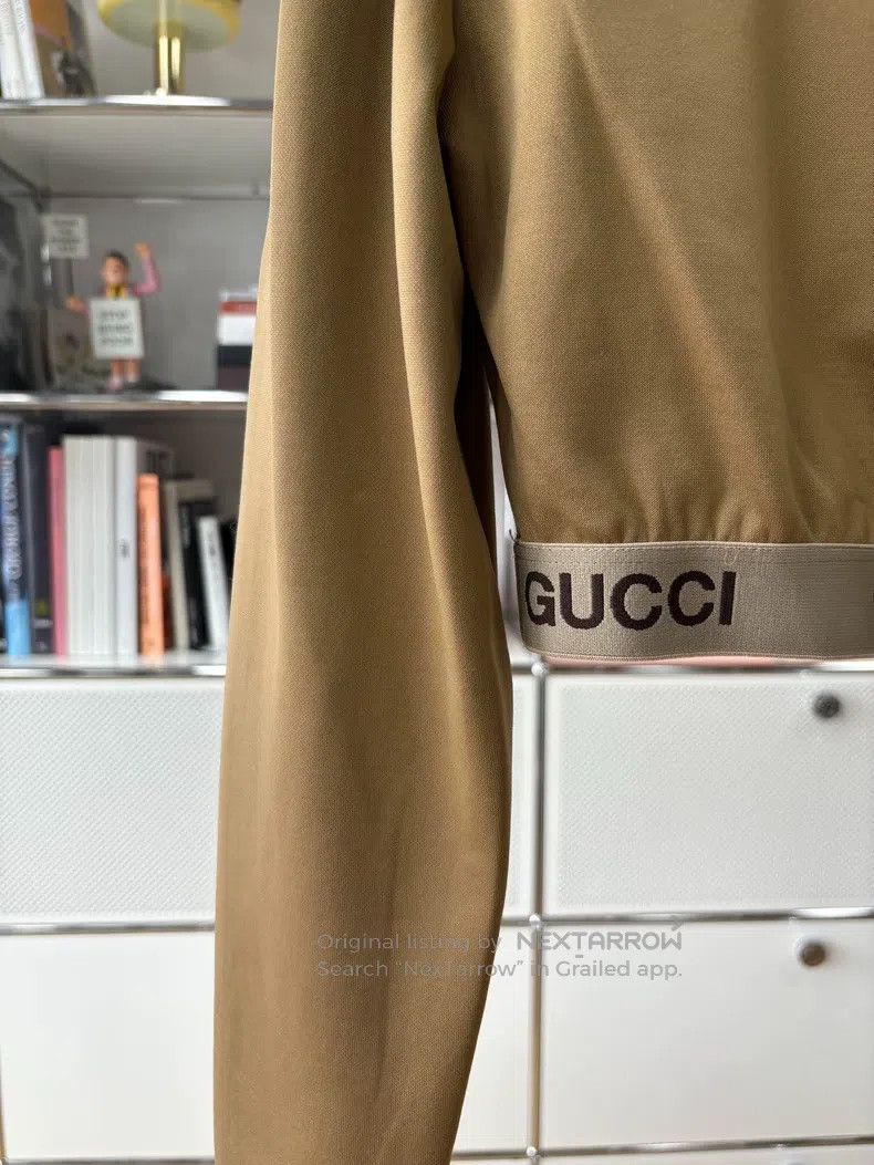 Gucci Gucci Brown logo short long sleeves Size XS / US 0-2 / IT 36-38 - 2 Thumbnail
