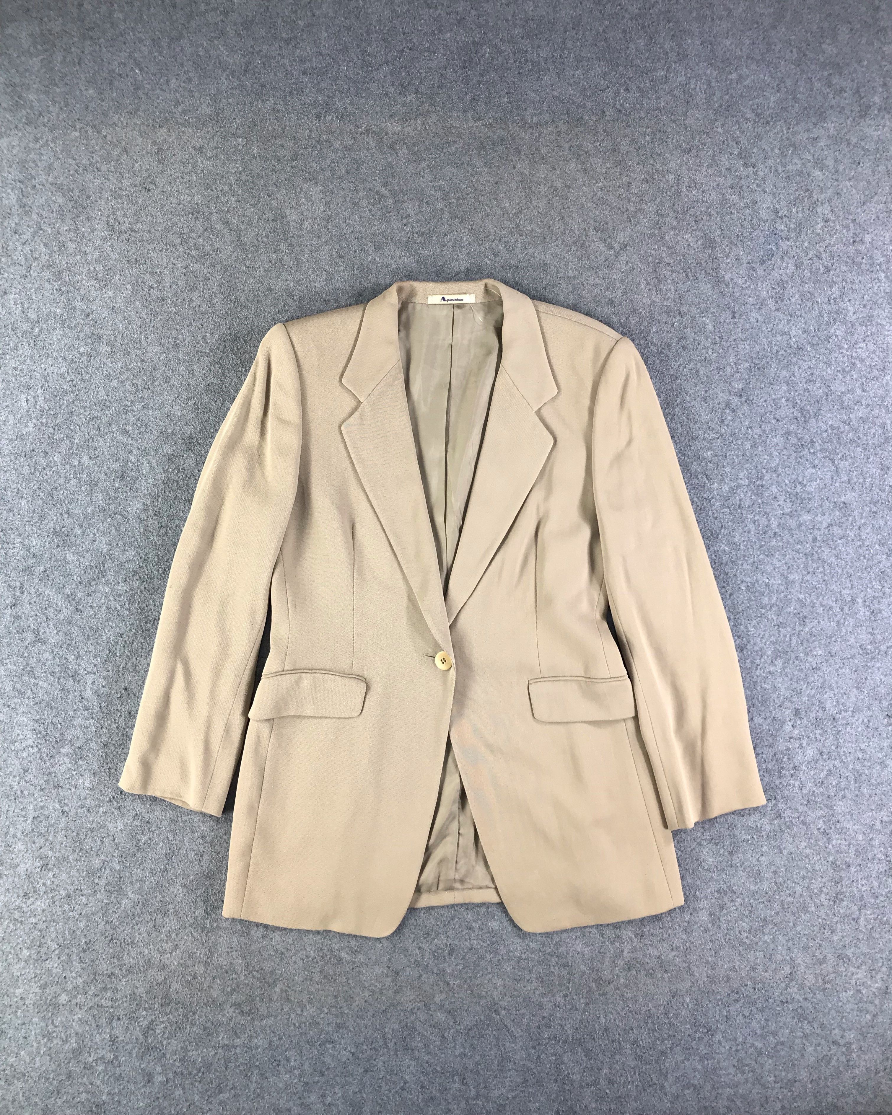 Aquascutum Vintage Aquascutum Blazer Suit Jacket JC274 Size S / US 4 / IT 40 - 1 Thumbnail