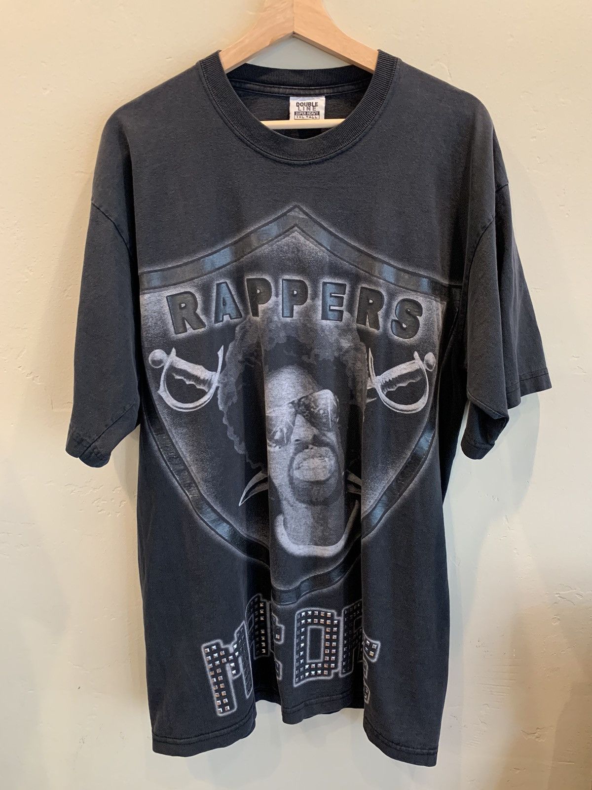 *RARE* Vintage Mac Dre Raiders Bay Area Parody Rap T-Shirt