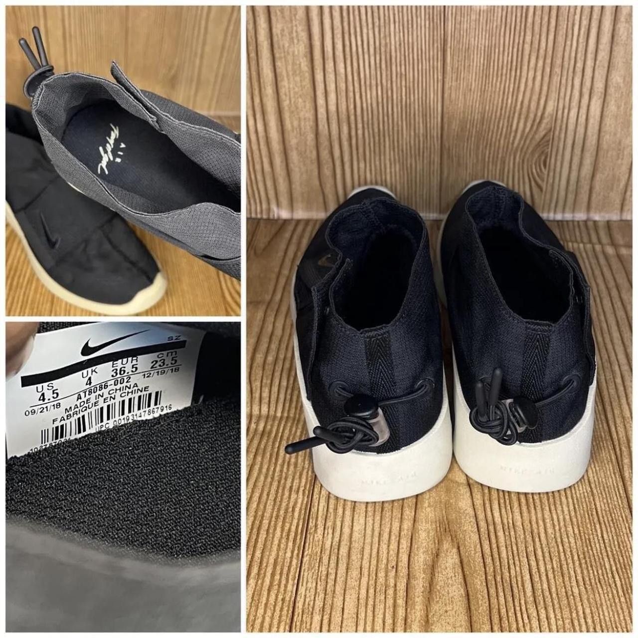 Nike Nike air x Fear of God moccasin MOC sneaker shoes M 4.5 Size US 5 / EU 37 - 4 Thumbnail