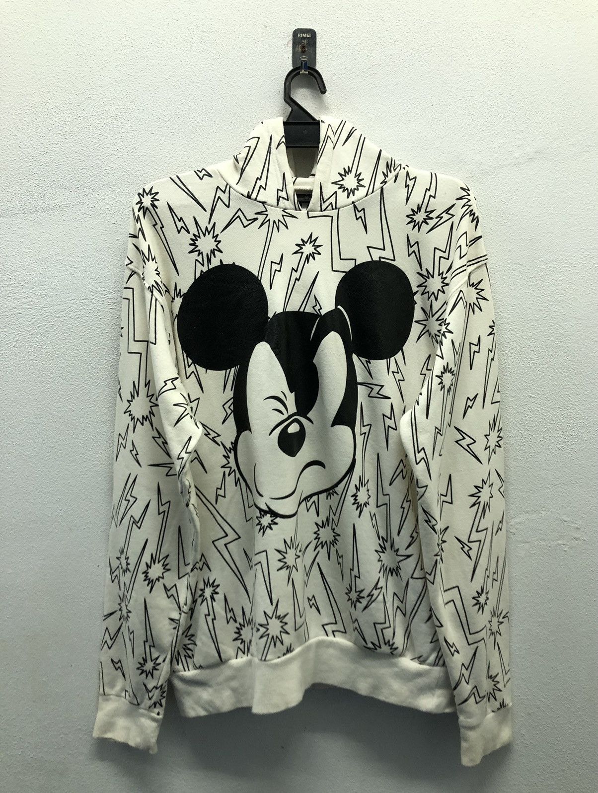 Disney Disney x DAMMY Mickey Mouse Lightning Bolt Sweatshirt White Size US L / EU 52-54 / 3 - 1 Thumbnail