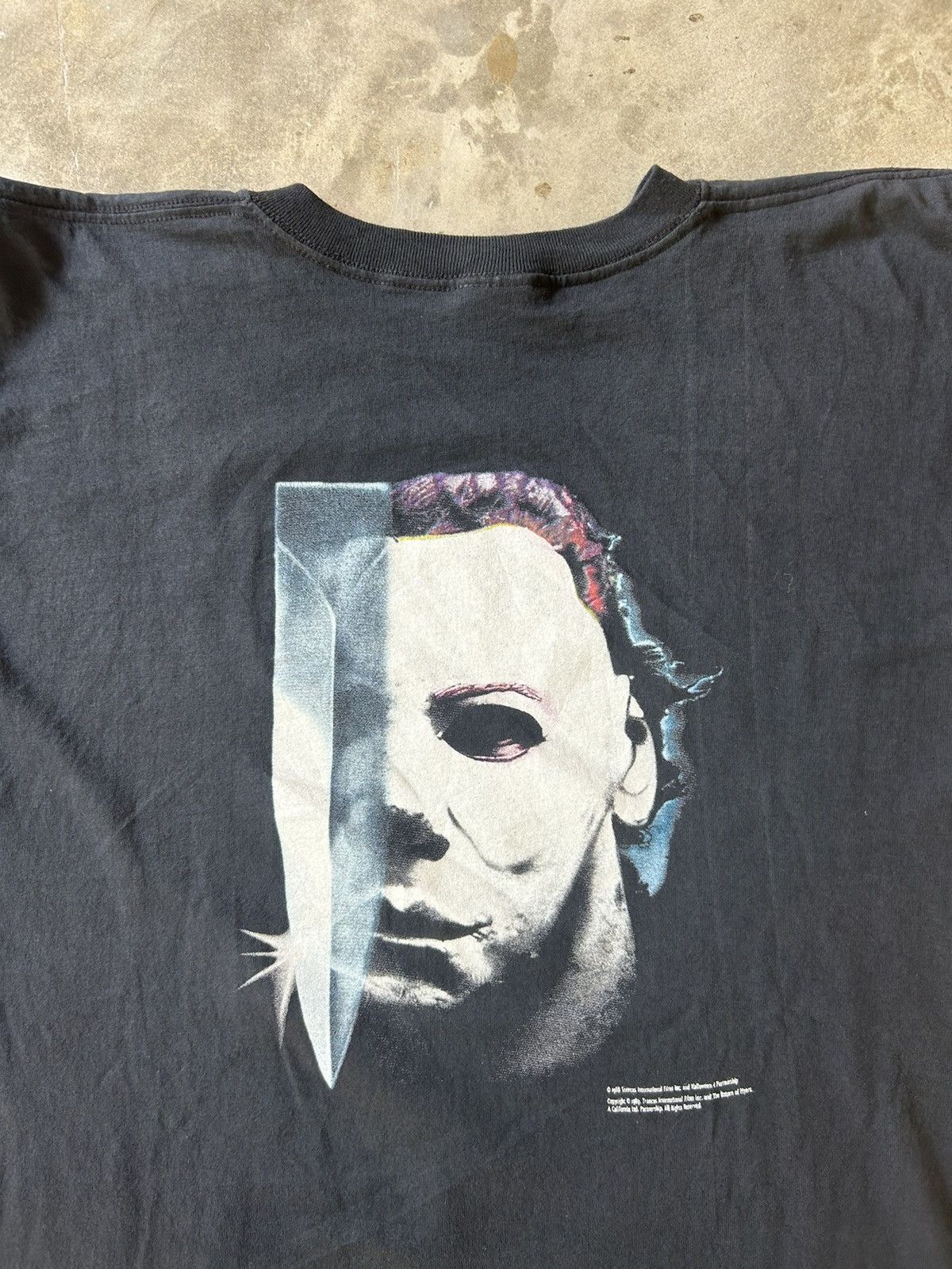 Expert Horror × Vintage Rare Vintage Halloween H2O Michael Myers Horror Movie Shirt Size US XL / EU 56 / 4 - 7 Thumbnail