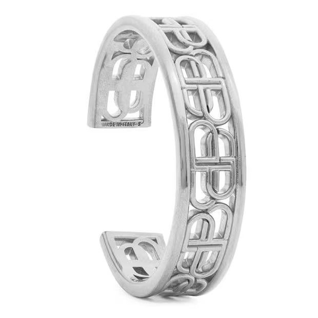 Balenciaga o1g2r1mq0924 Size: S / Bracelet in Silver Size ONE SIZE - 3 Thumbnail